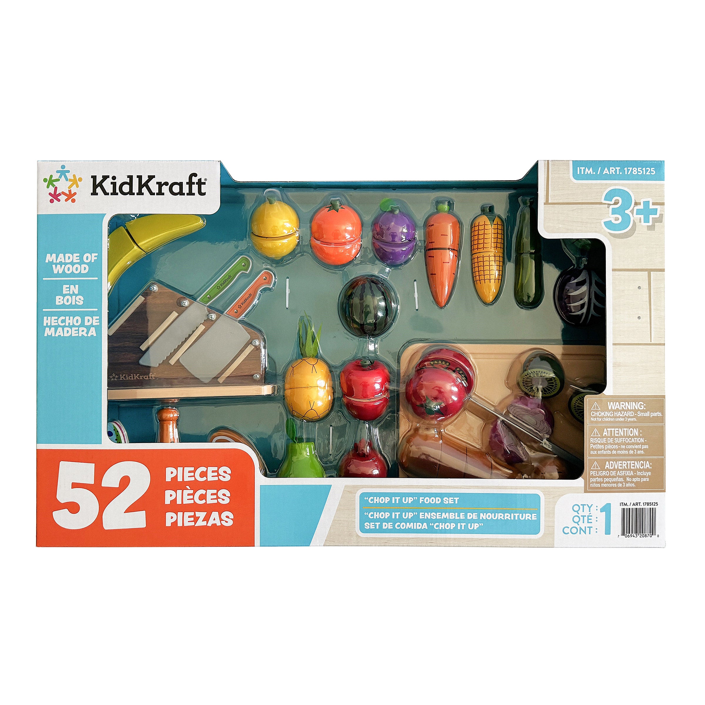 KIDKRAFT CHOP IT UP FOOD KIT - Image 1