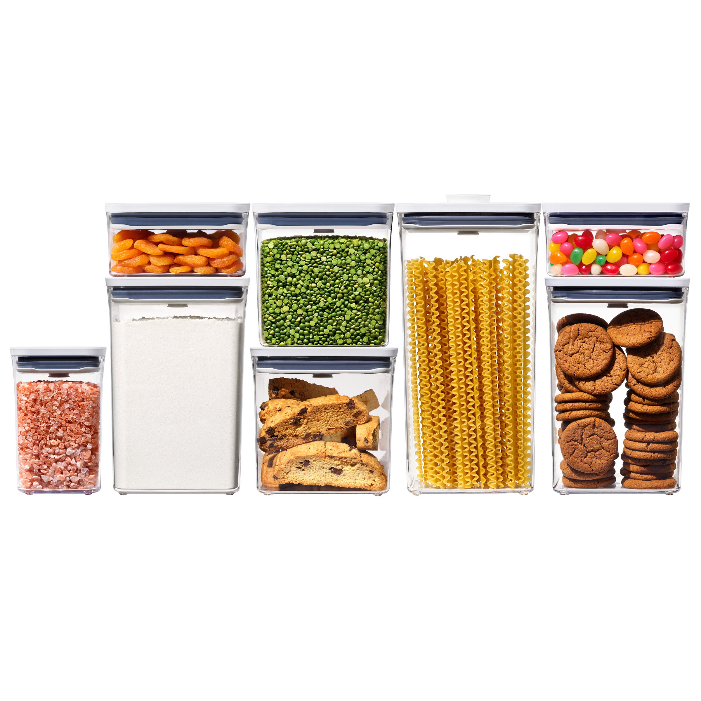 OXO SOFTWORKS 8-PIECE POP CONTAINER SET