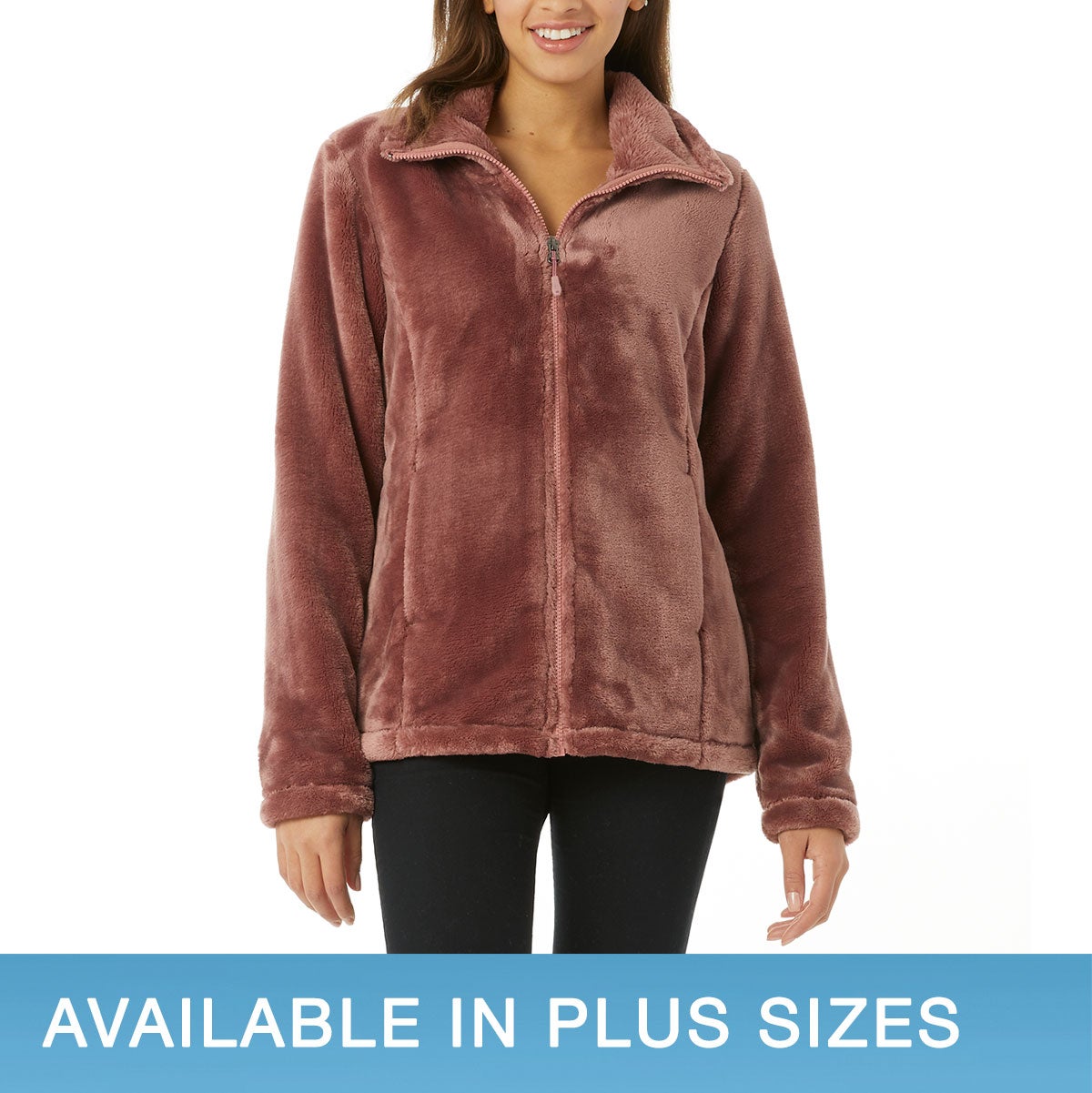 32 DEGREES LADIES' PLUSH JACKET - Image 1