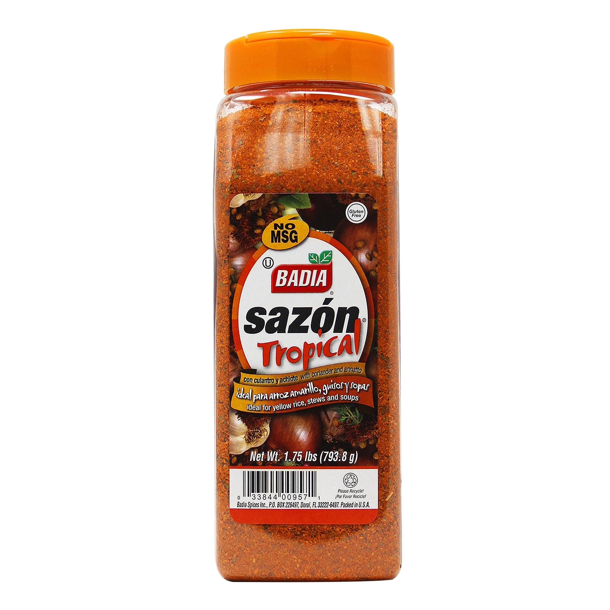 BADIA SAZON TROPICAL 28 OZ - Image 1