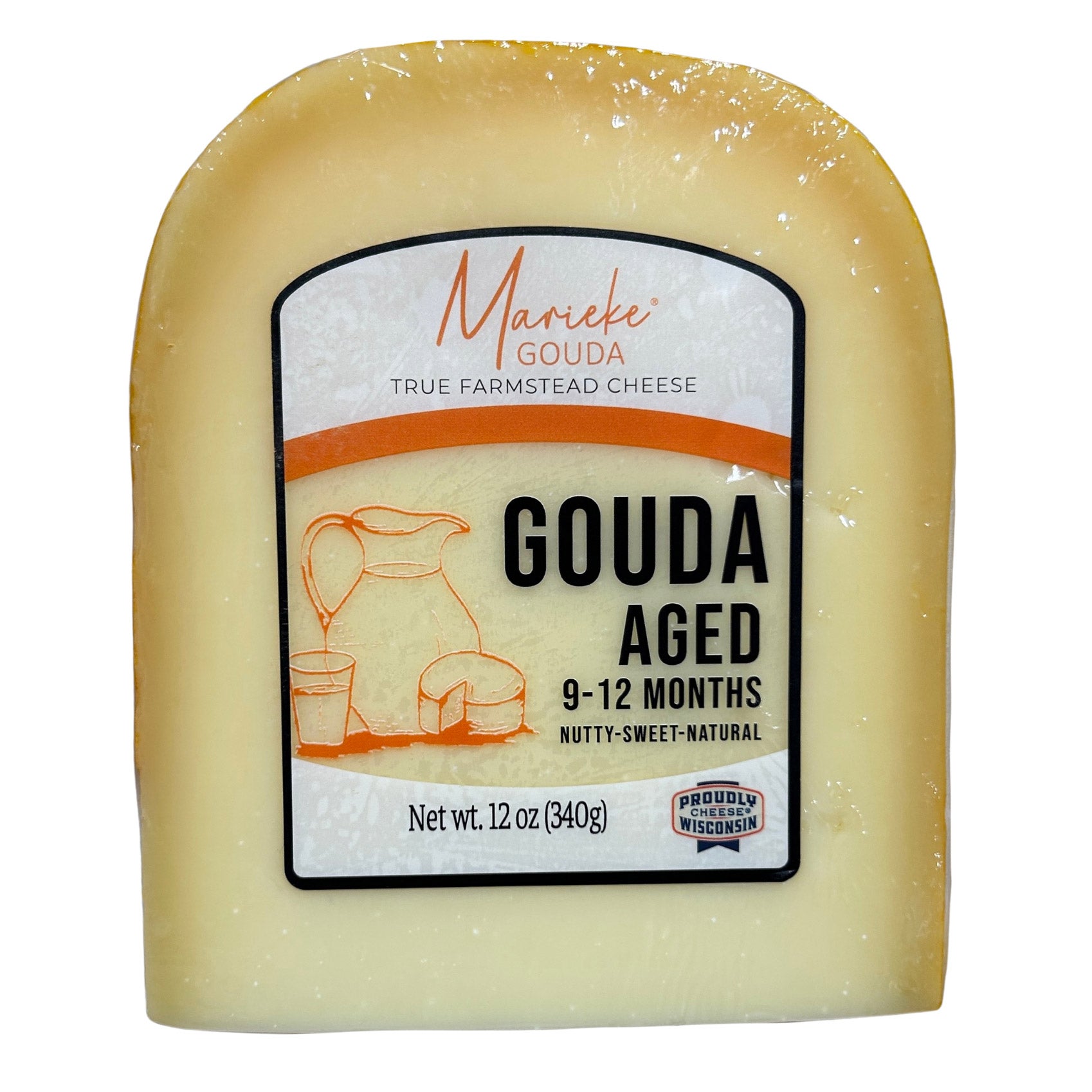 MARIEKE AGED GOUDA 12 OUNCE PACKAGE - Image 1