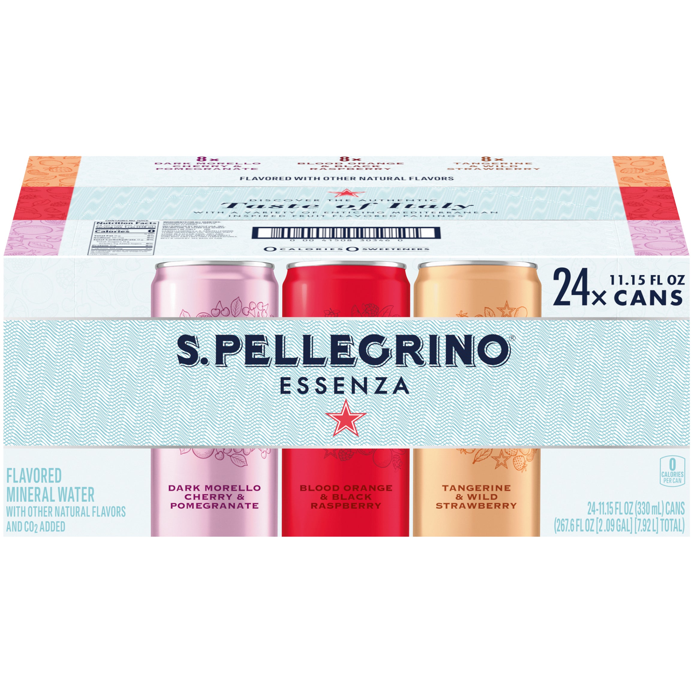 SAN PELLEGRINO ESSENZA VARIETY 24/11.15 FL OZ(8.3QTS) - Image 1