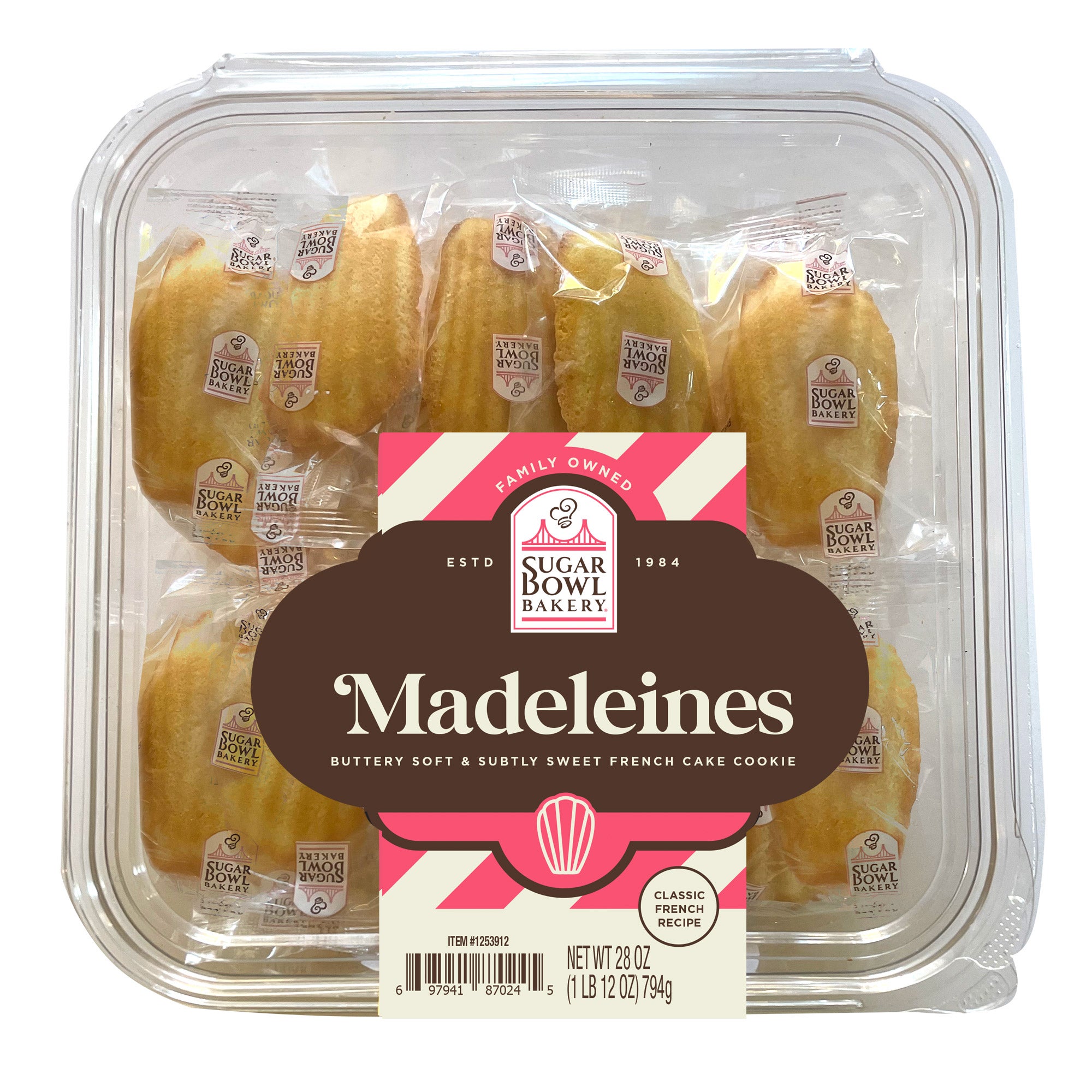 SUGAR BOWL BAKERY MADELEINE COOKIES 28 OZ - Image 1