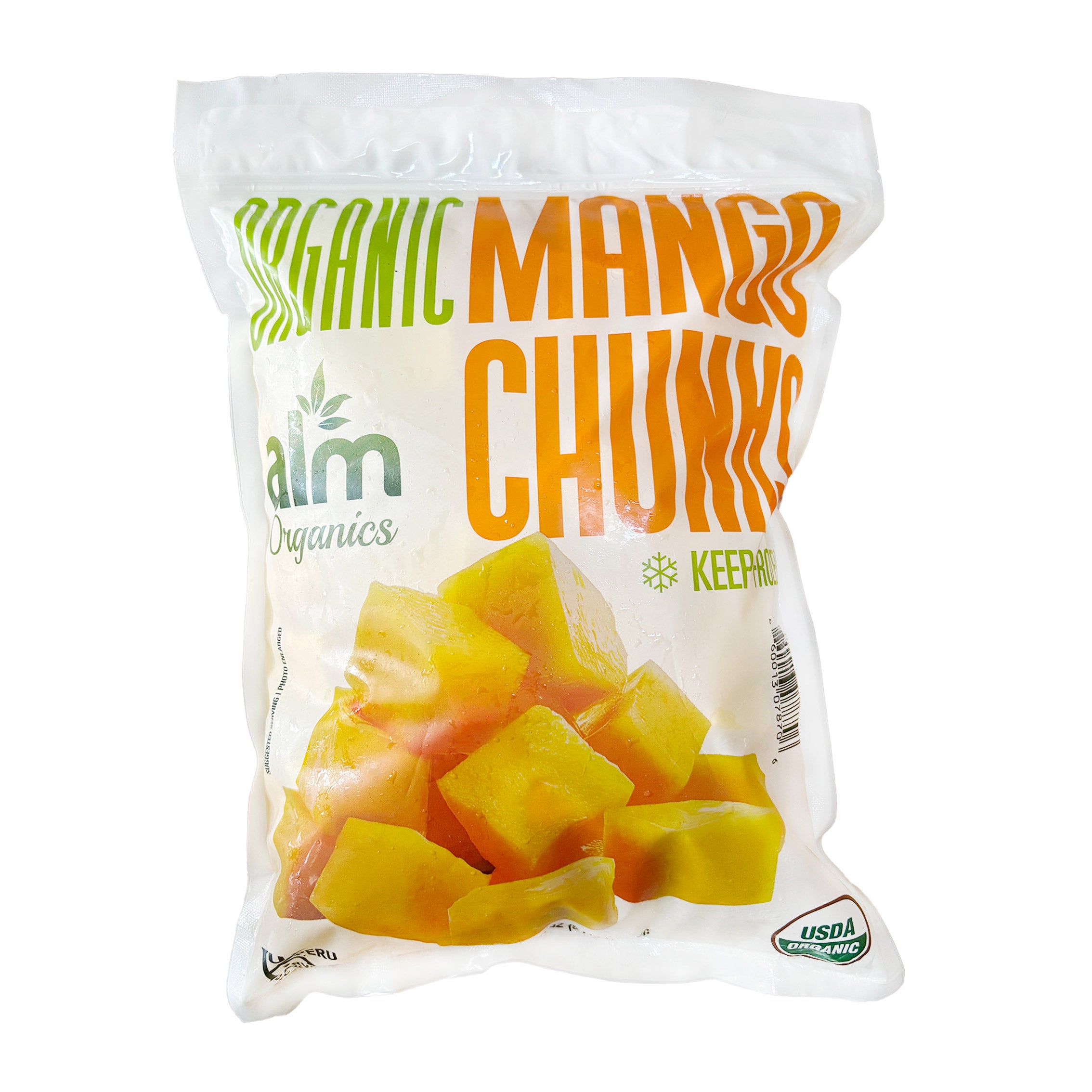 ALM ORGANICS ORGANIC MANGO CHUNKS 5LB