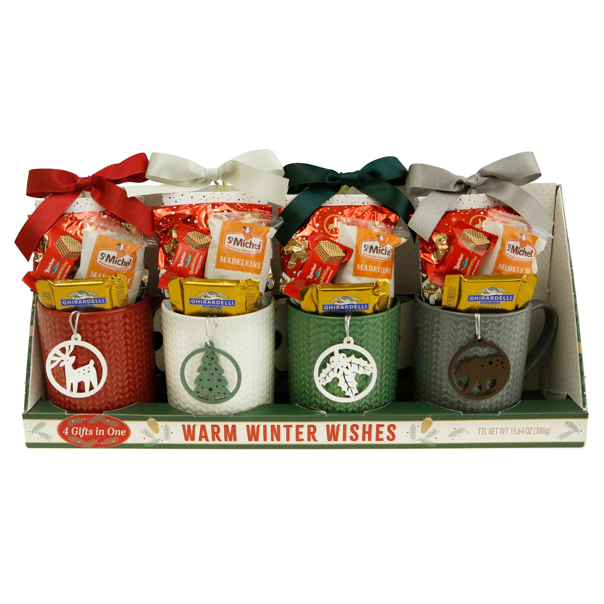 SWEATER WEATHER 4PK MUG BREAK APART 13.64 OZ