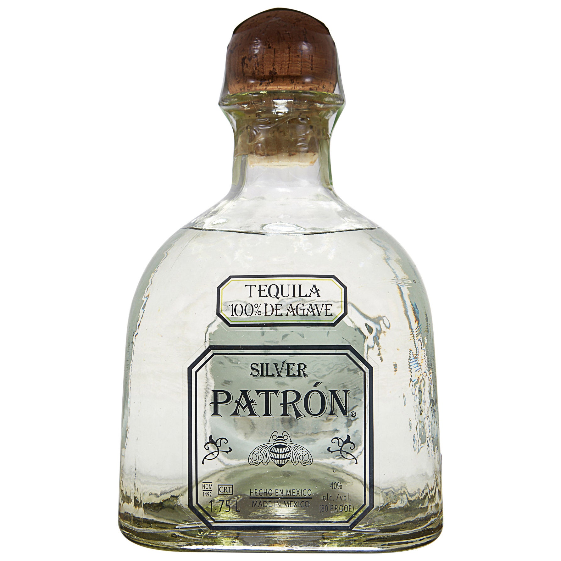 PATRON TEQUILA SILVER 100% AGAVE MEXICO 1.75L