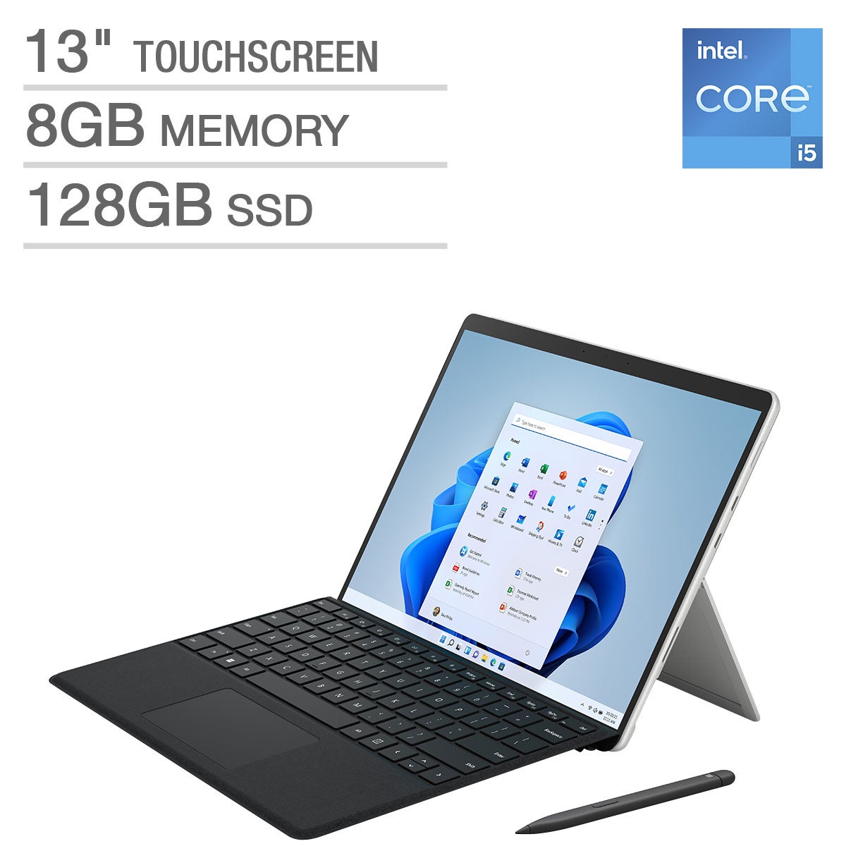 SURFACE PRO 12.3¨ O7 TOUCH I5/8/128 BUNDLE WIN 11