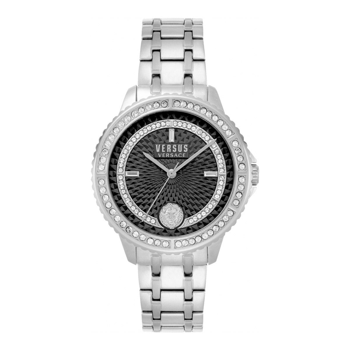 VERSUS MONTORGUEIL SWAROVSKI CRYSTALS QUARTZ LADIES WATCH