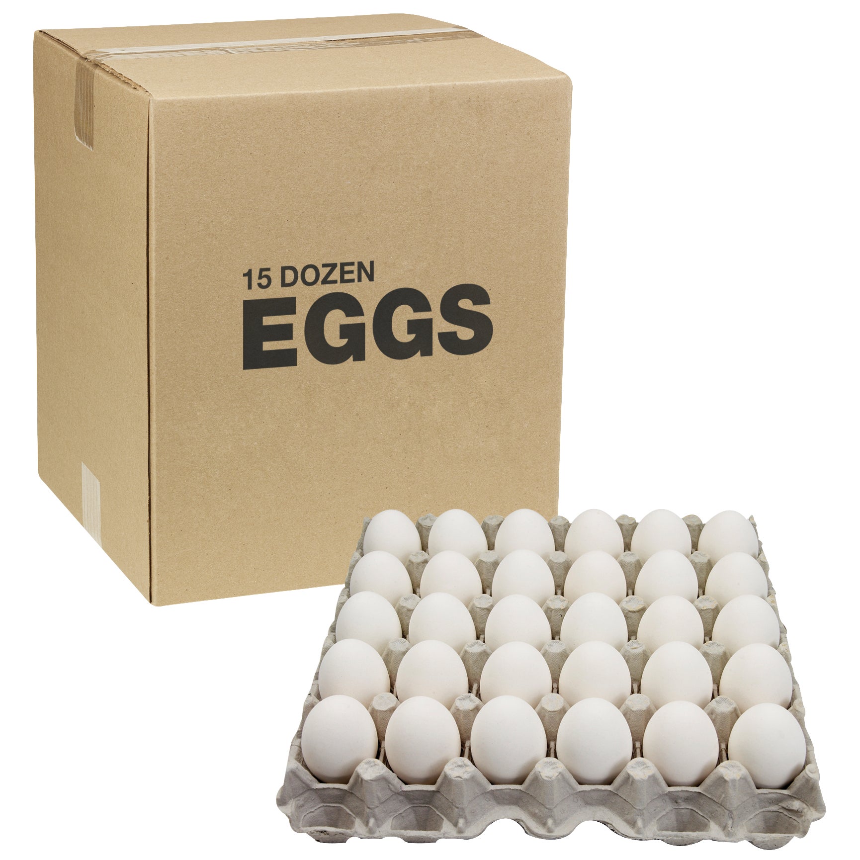 GRADE A CAGE FREE XL EGGS 180 CT (15 DOZEN)