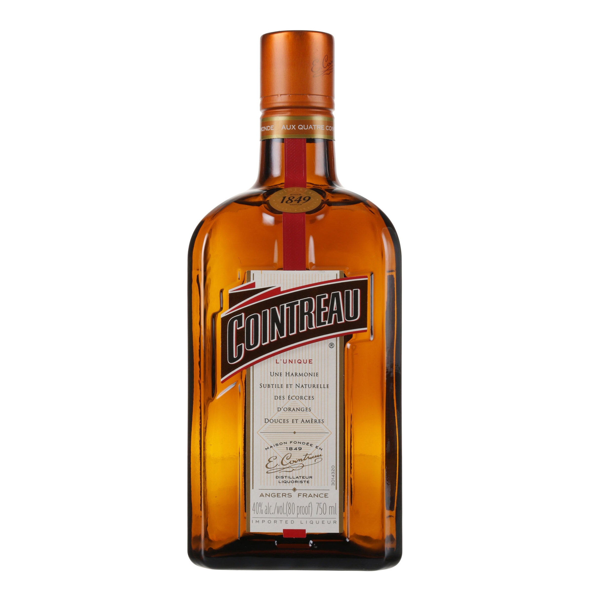 COINTREAU ORANGE LIQUEUR FRANCE 750 ML