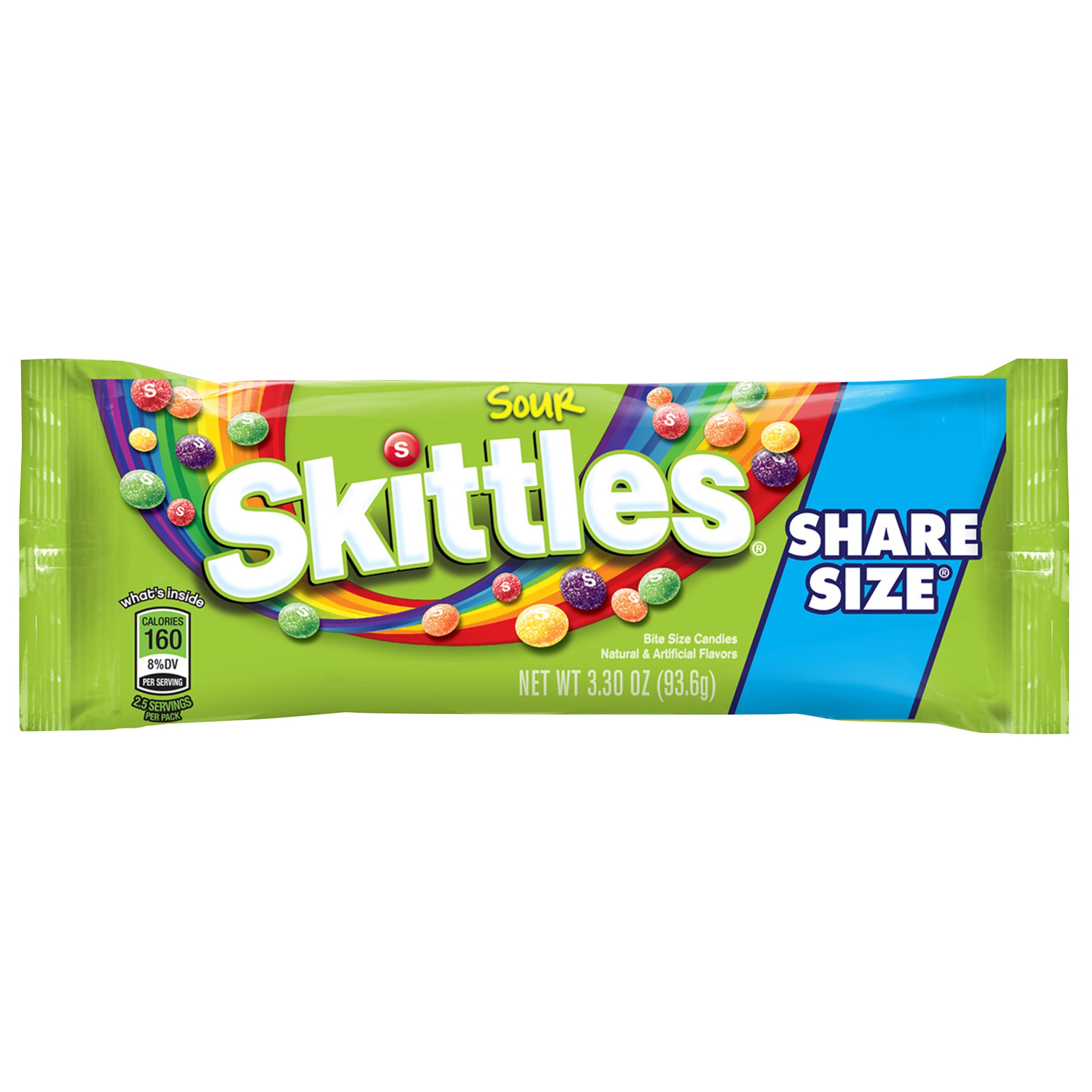 SKITTLES SOUR SHARE SIZE 24/3.3 OZ
