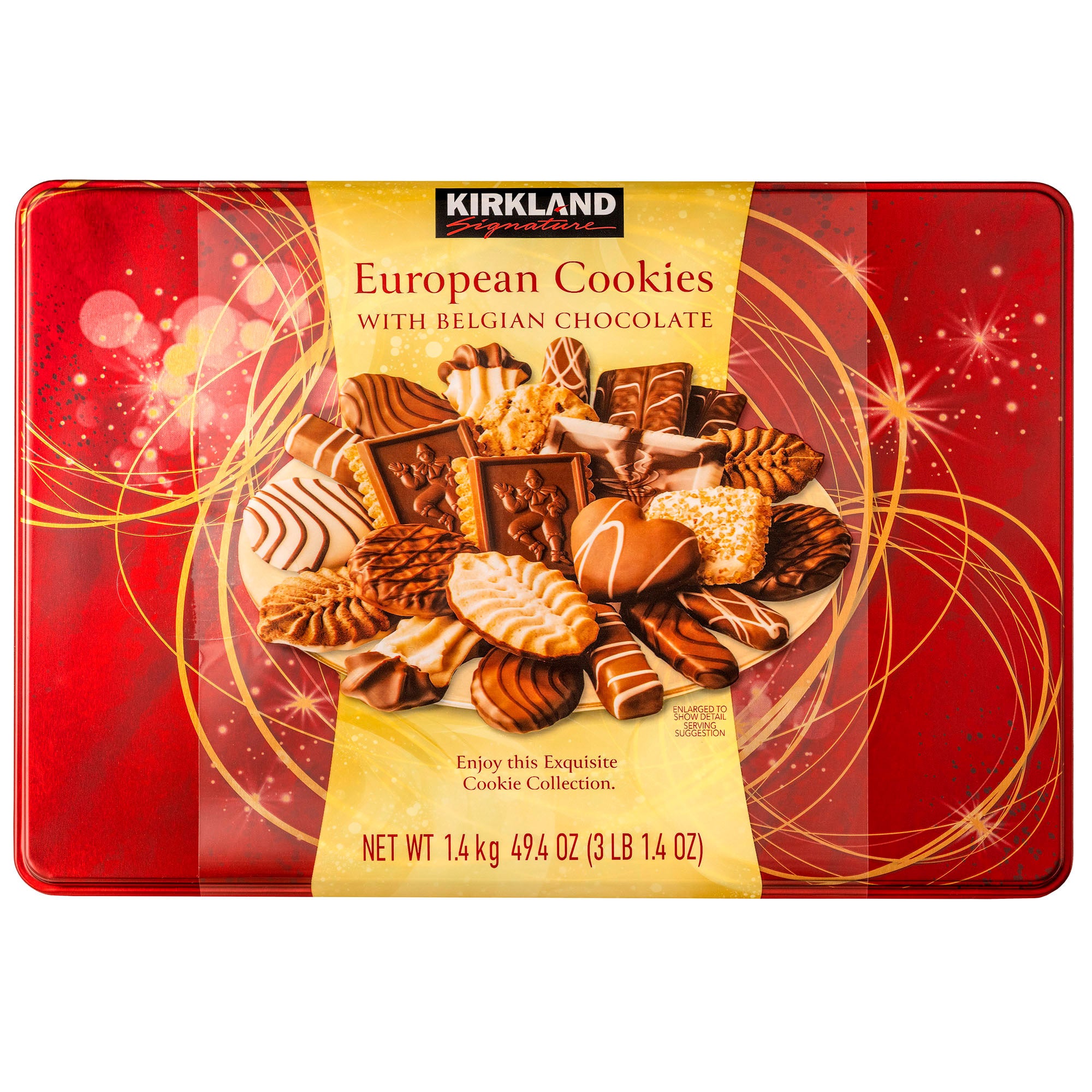 KIRKLAND SIGNATURE EUROPEAN COOKIES 49.4 OZ - Image 1