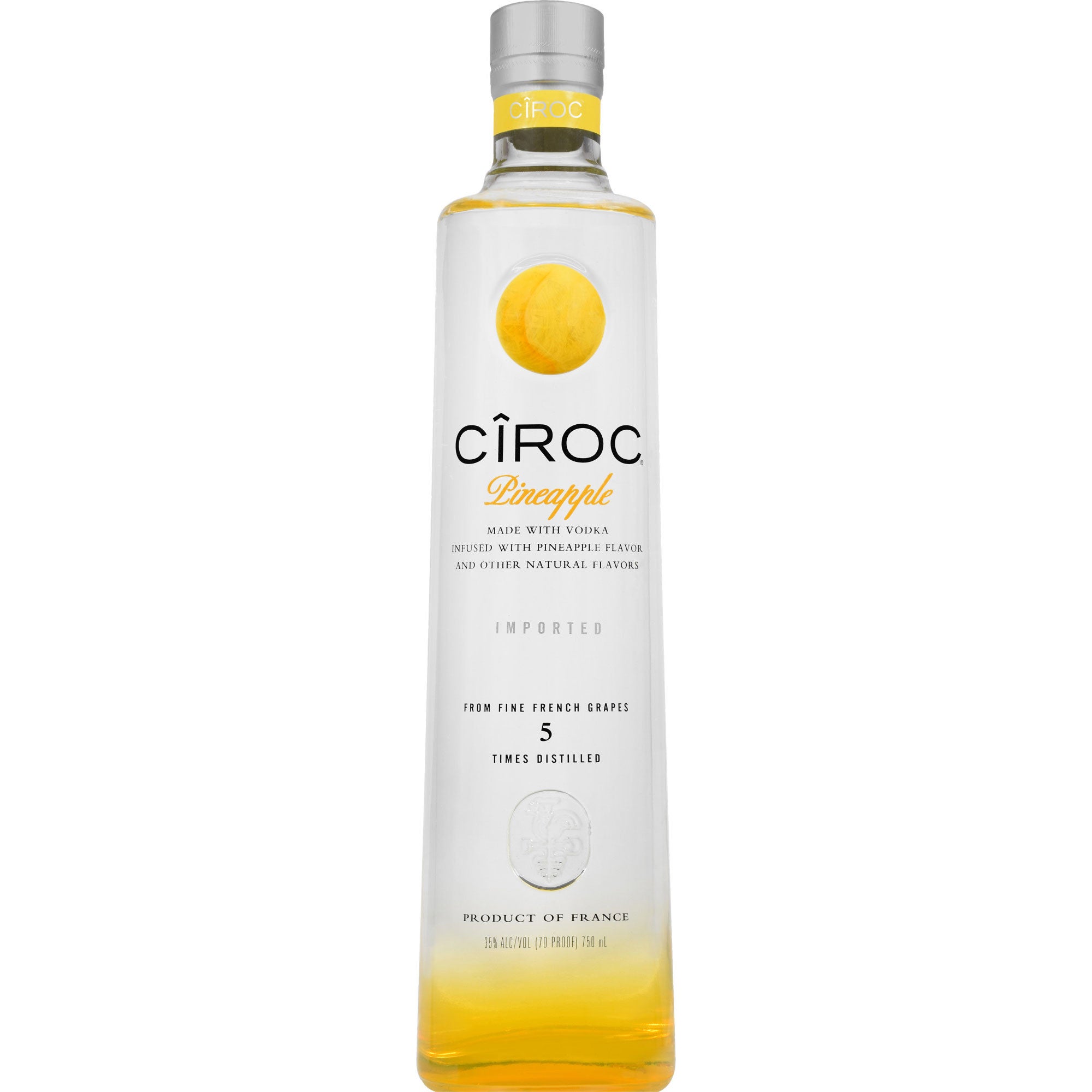 CIROC VODKA PINEAPPLE FRANCE 750ML