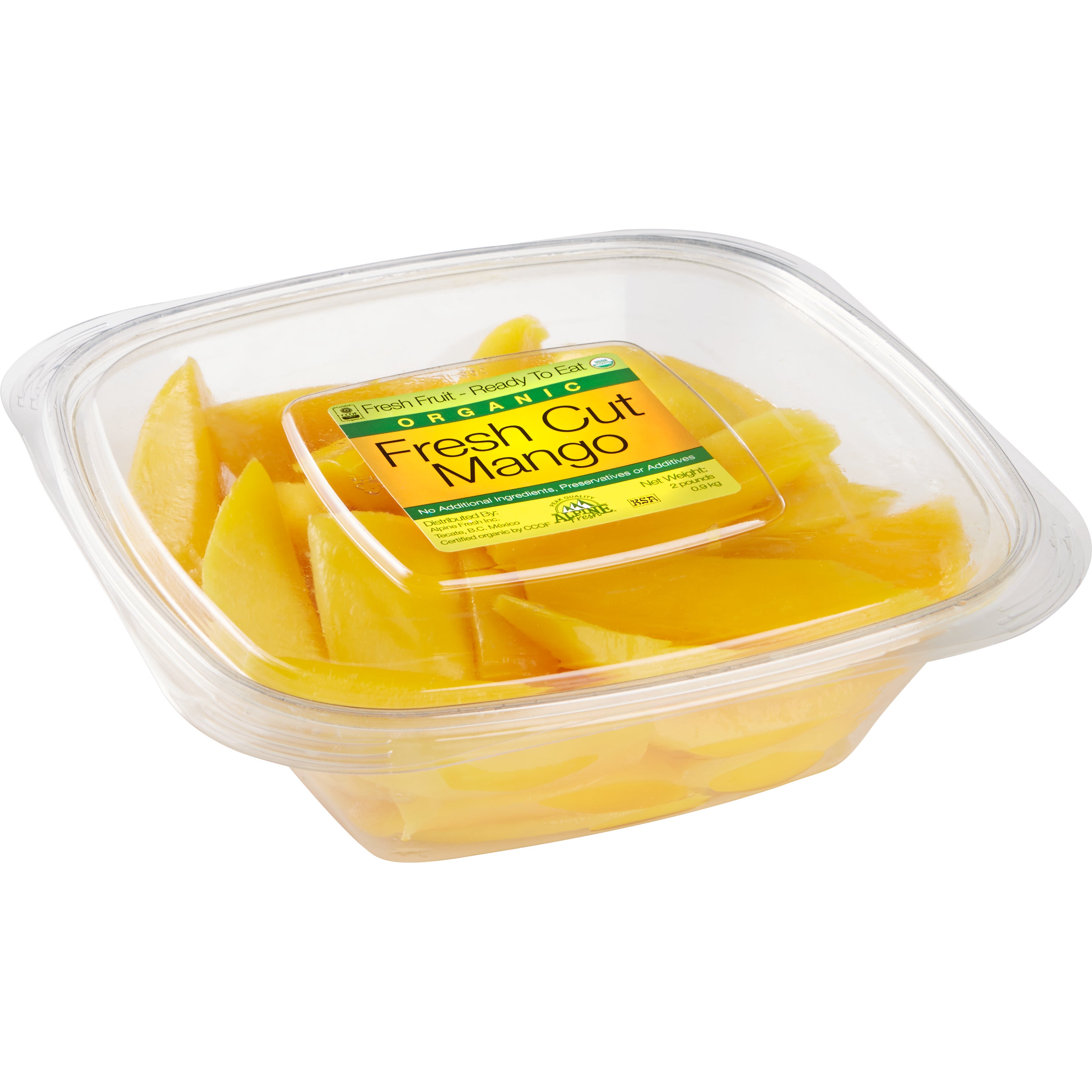 ORGANIC MANGO SLICES 2 LBS