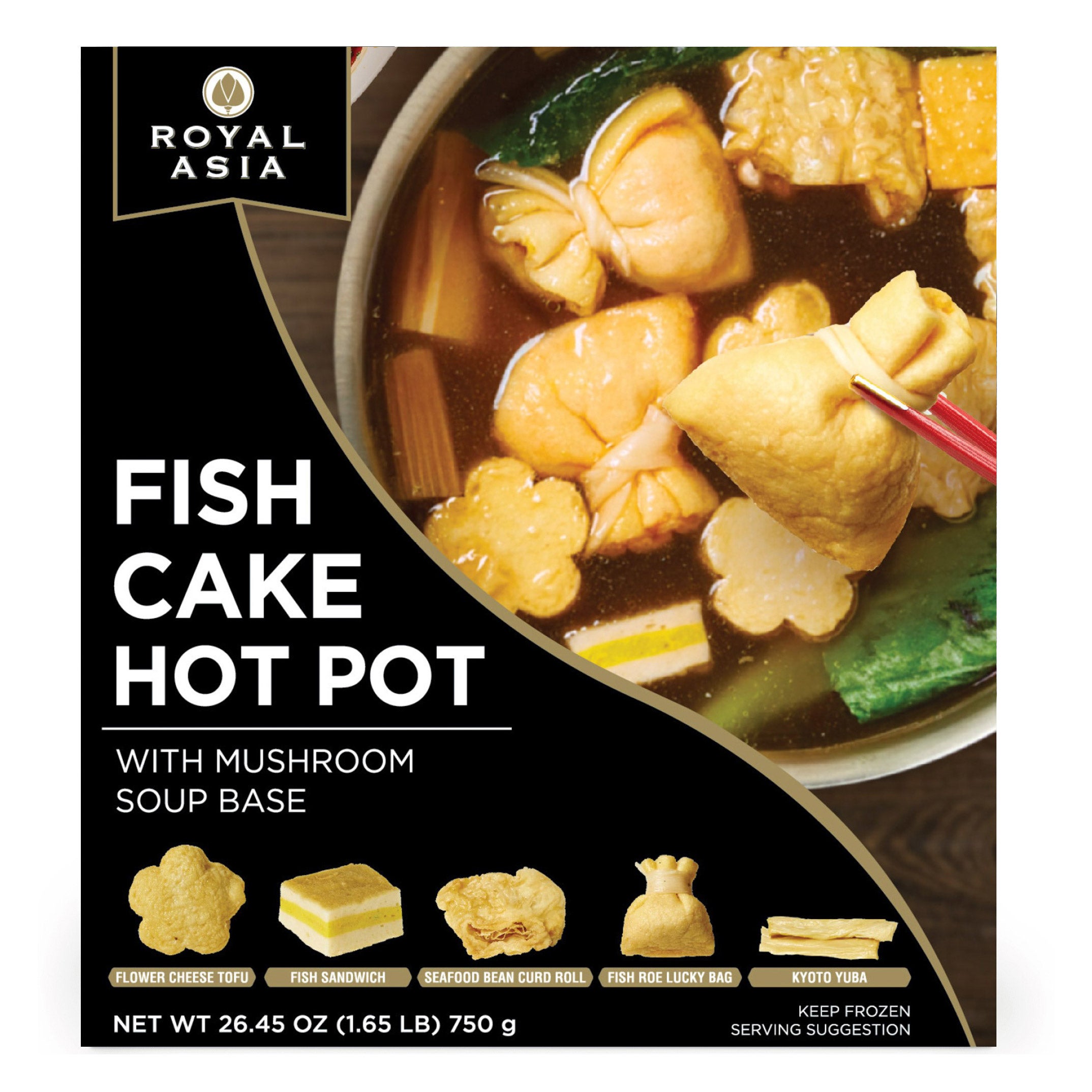 ROYAL ASIA HOT POT COMBO 1.65LBS - Image 1