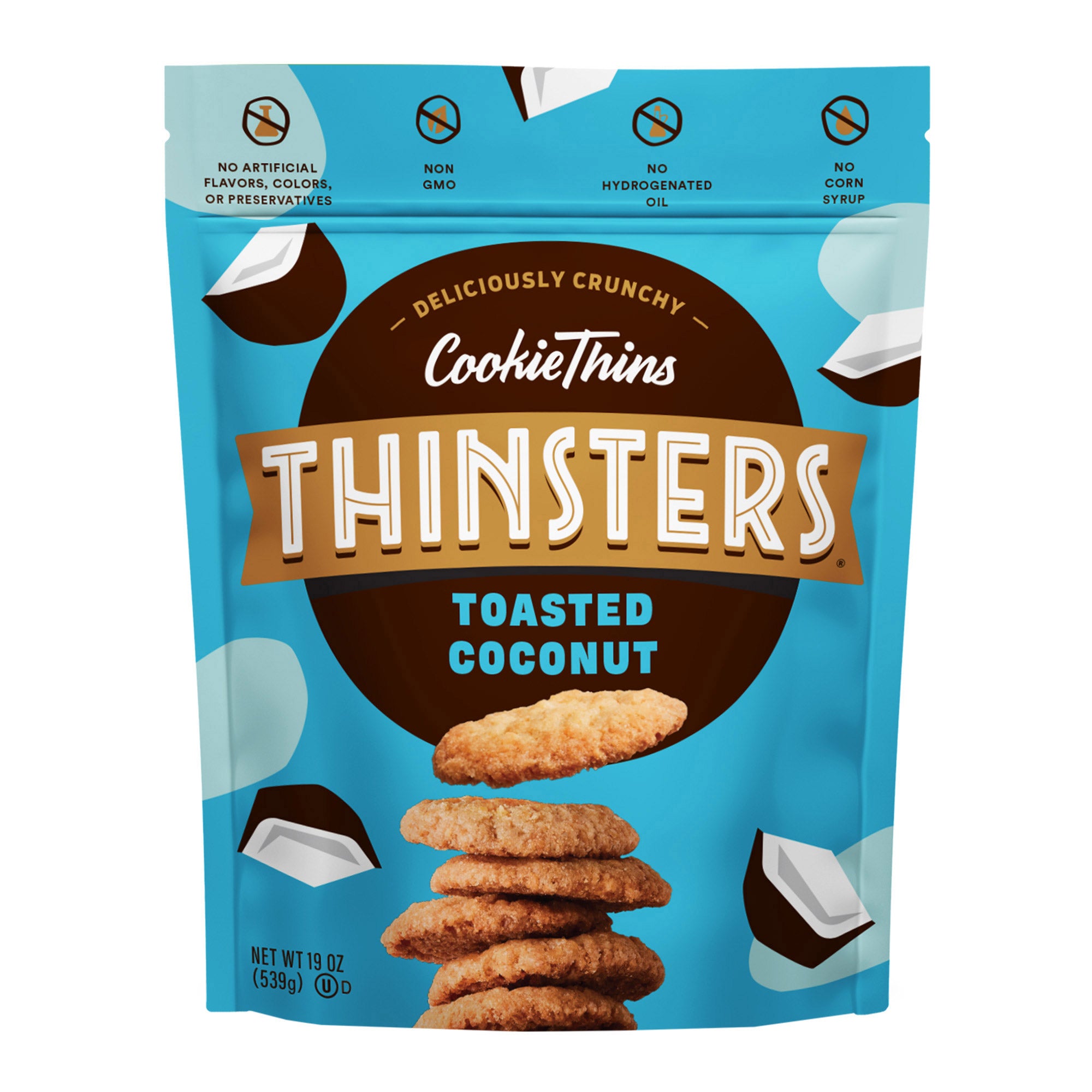 THINSTER'S COCONUT COOKIE THINS 19 OUNCES - Image 1