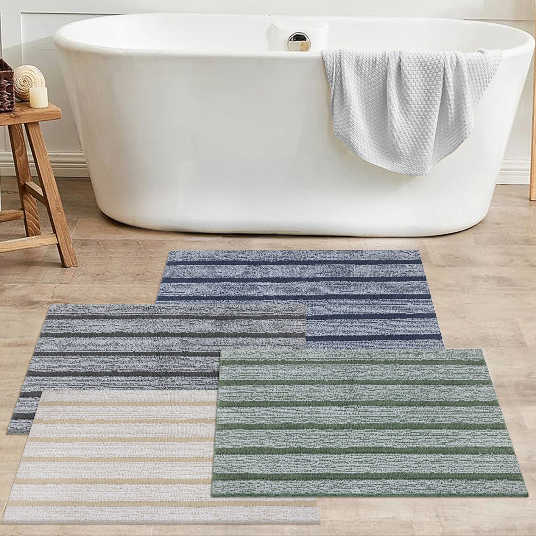 DEVGIRI MICROPOLY BATH RUG 24" X 36"