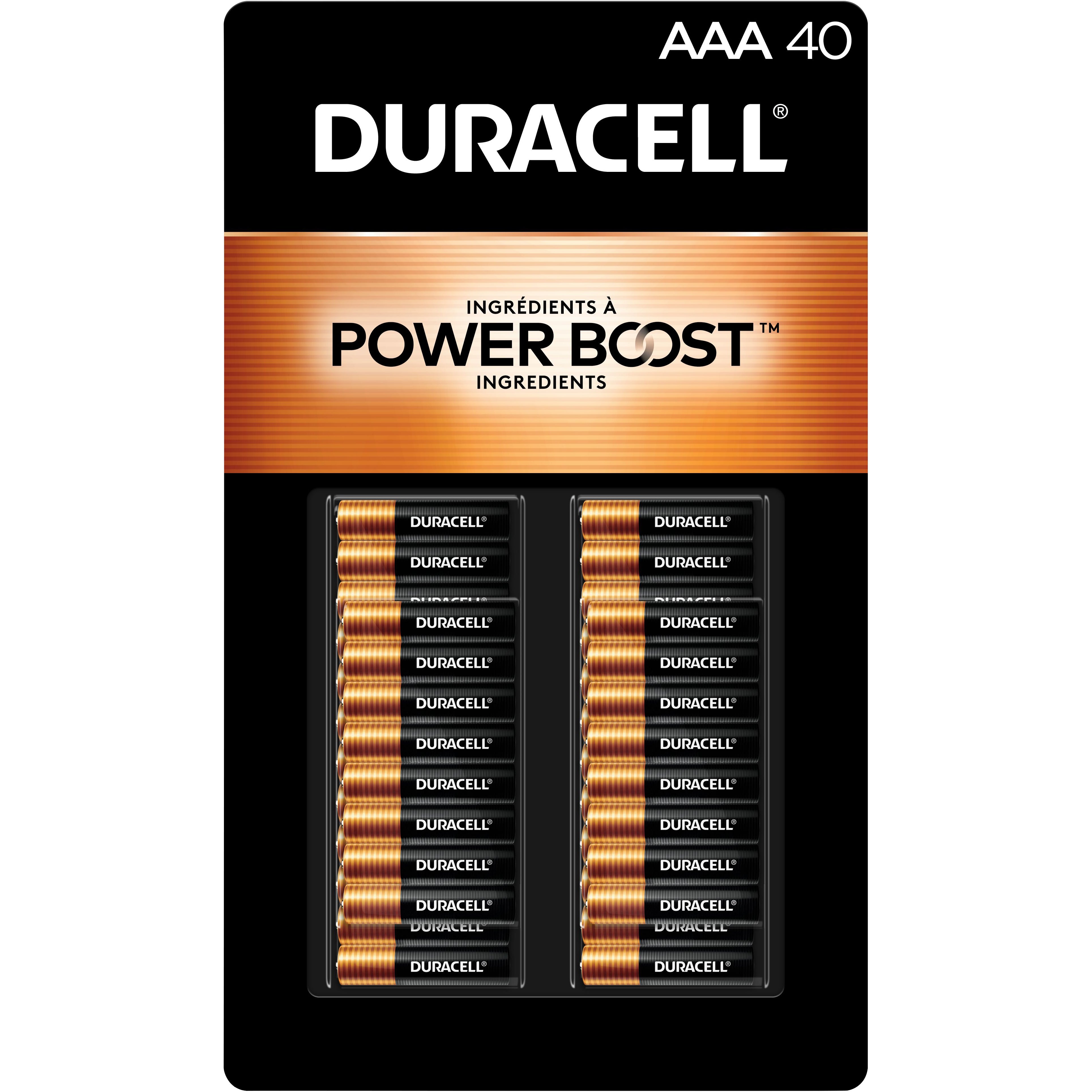 DURACELL AAA BATTERIES ALKALINE 40 CT