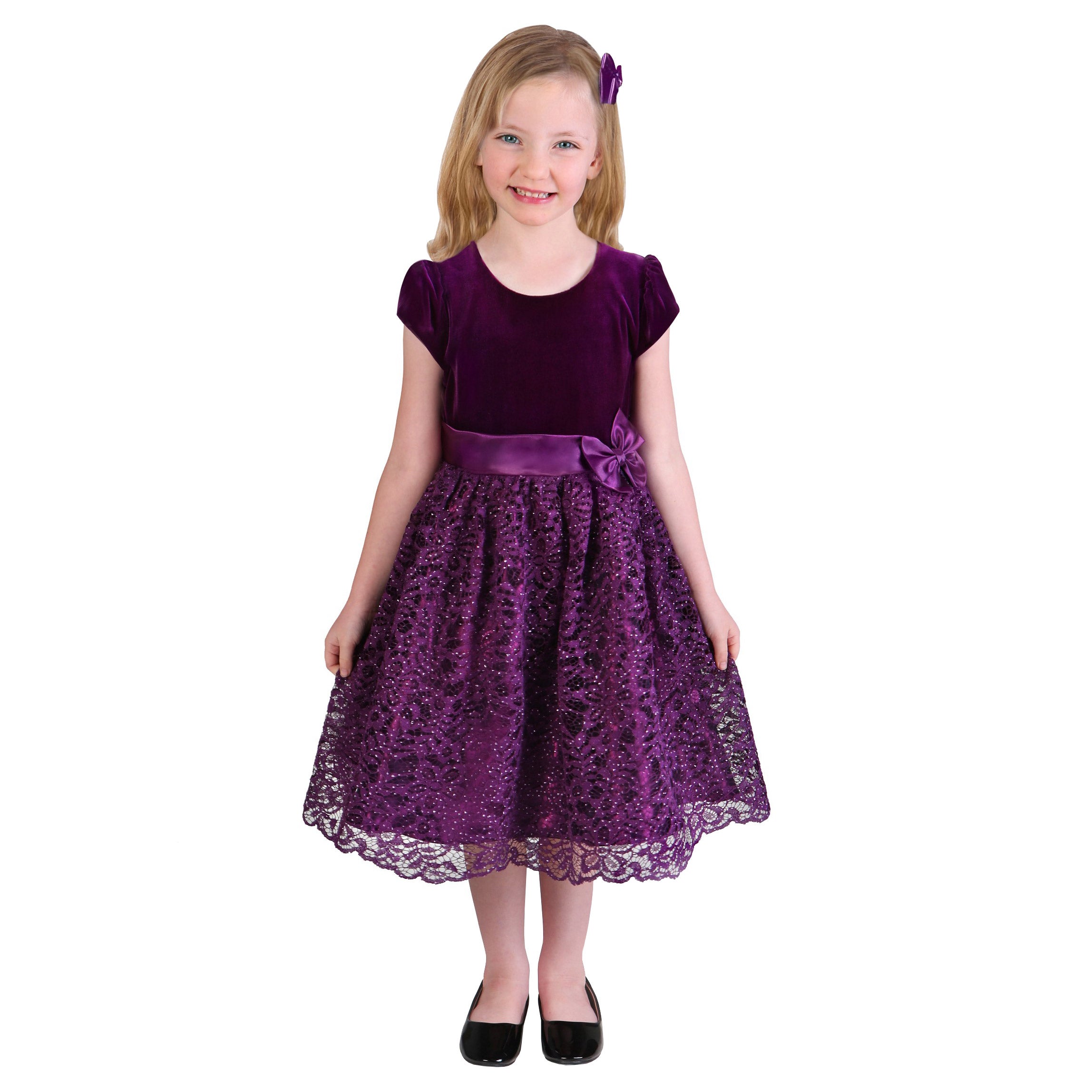 JONA MICHELLE KIDS' HOLIDAY DRESS ^