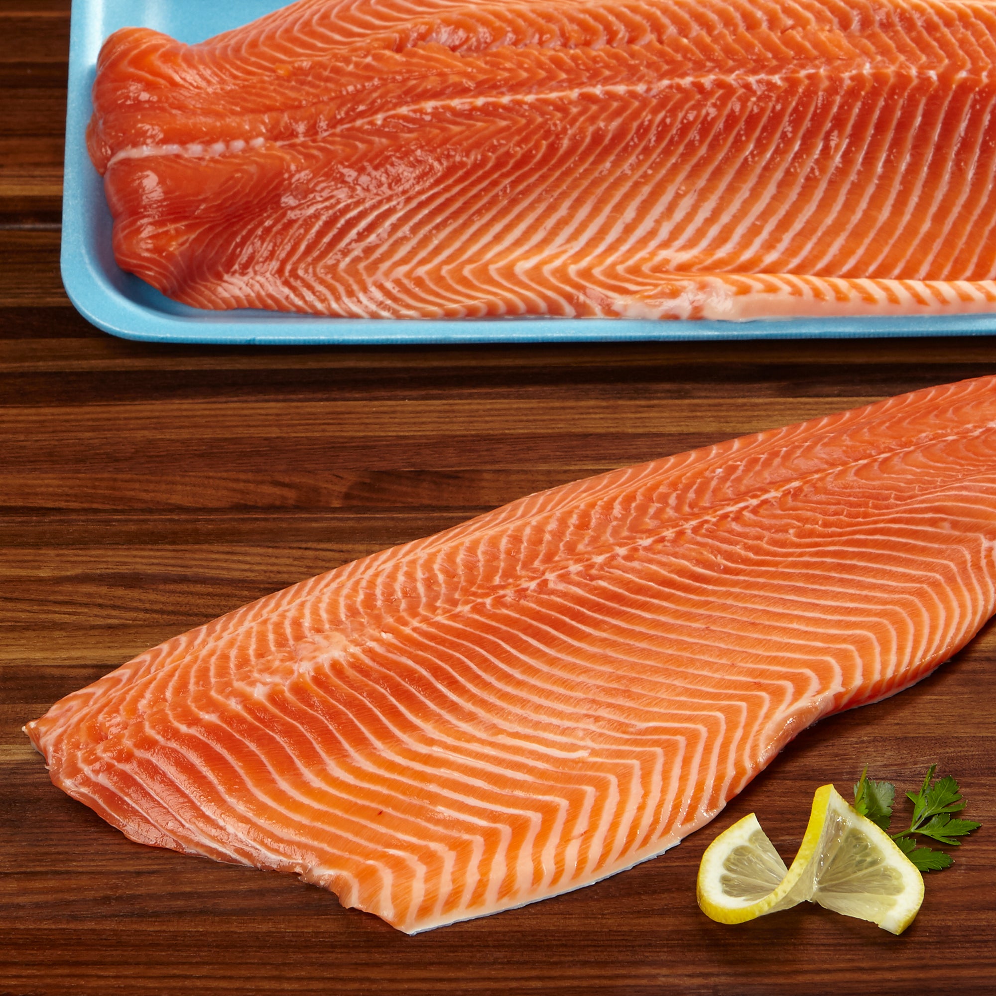 FRESH STEELHEAD FILLET FARM RAISED PER LB. - Image 1