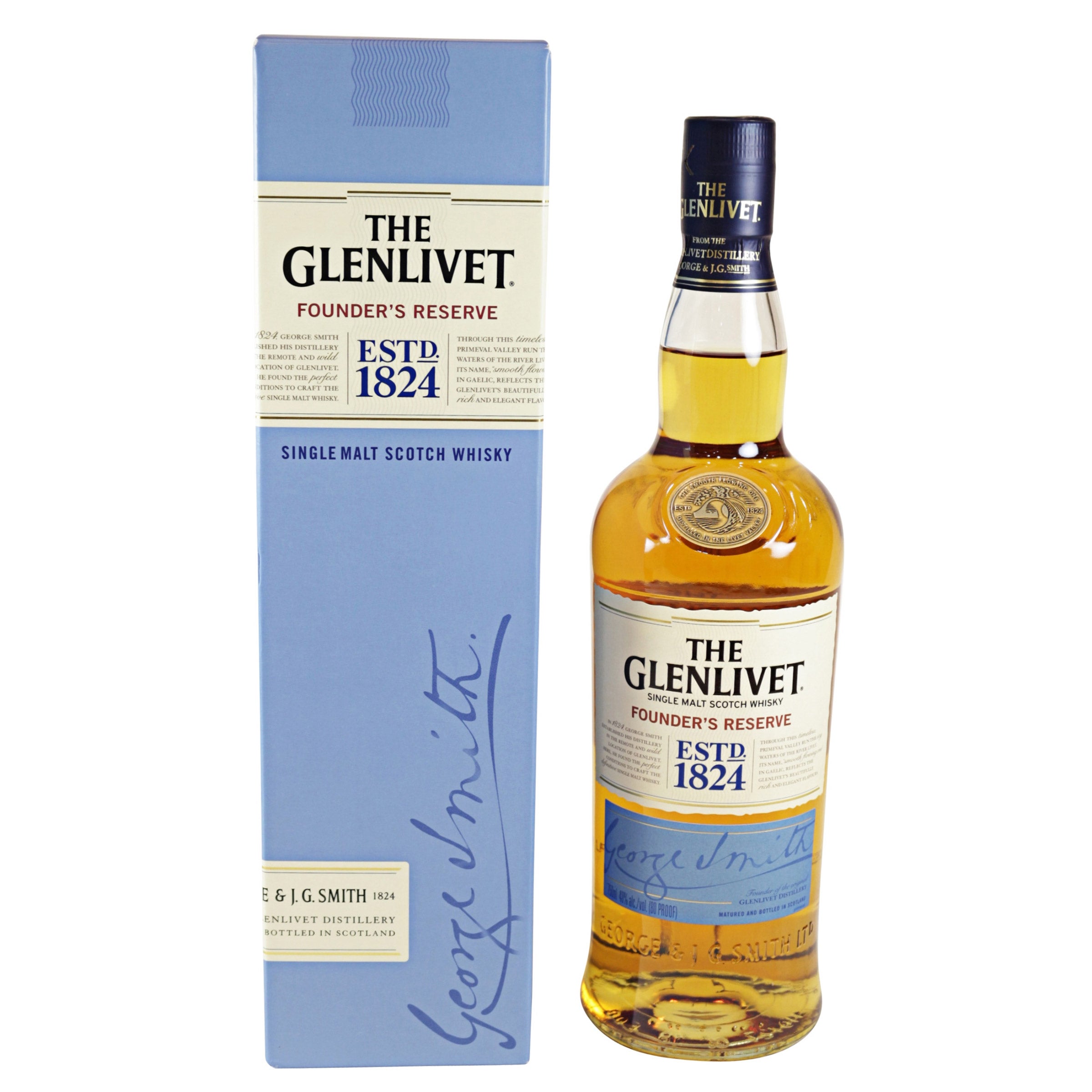 GLENLIVET FOUNDERS RESERVE SCOTLAND 750ML