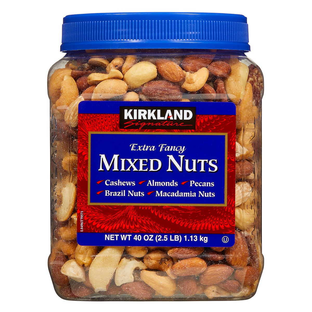 KIRKLAND SIGNATURE EXTRA FANCY MIXED NUTS 40 OZ - Image 1