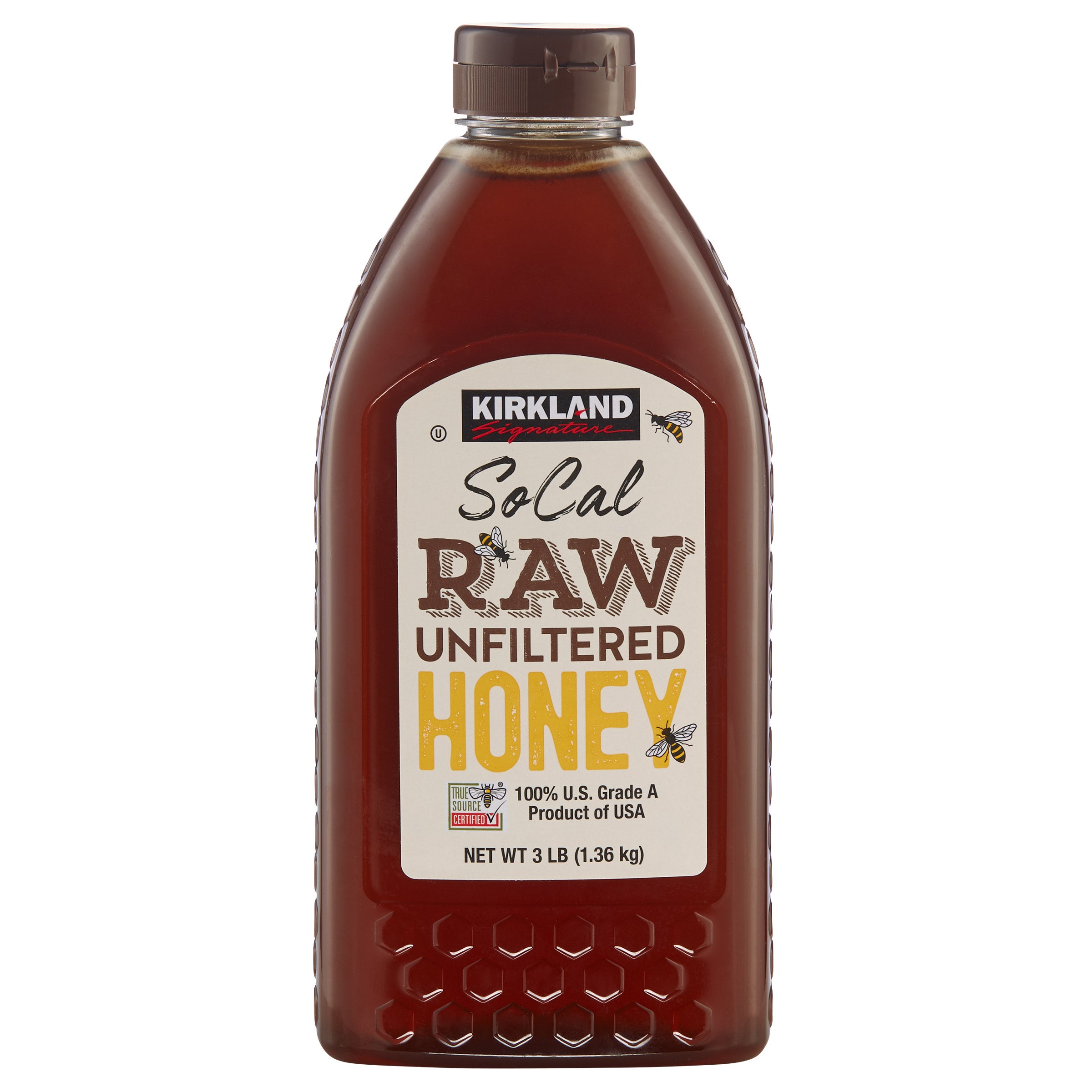 KIRKLAND SIGNATURE SOCAL RAW HONEY 48 OZ