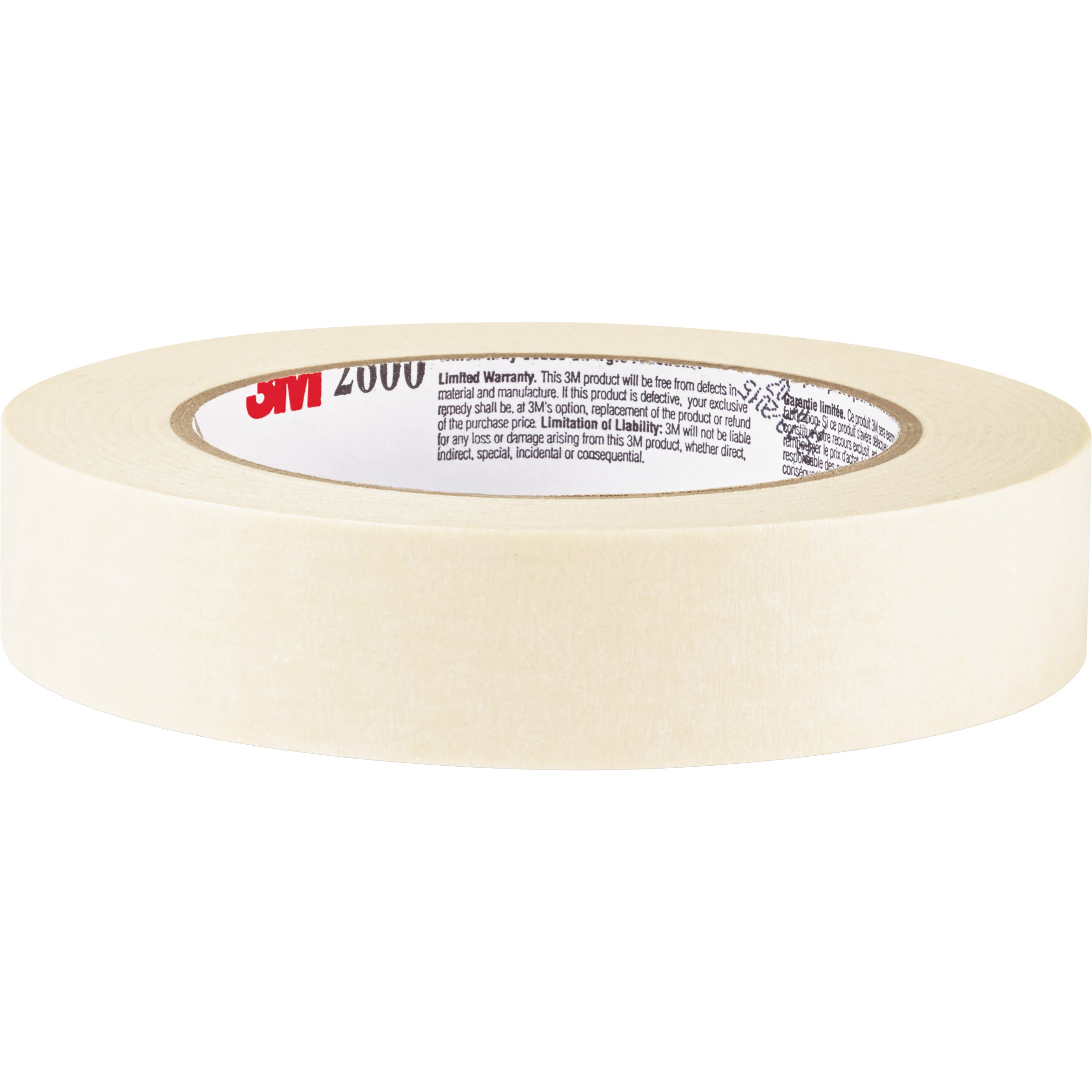 HIGHLAND MASKING TAPE .7¨ X 60.1YDS, 3¨ CORE MMM260018AKT TAN 6CT