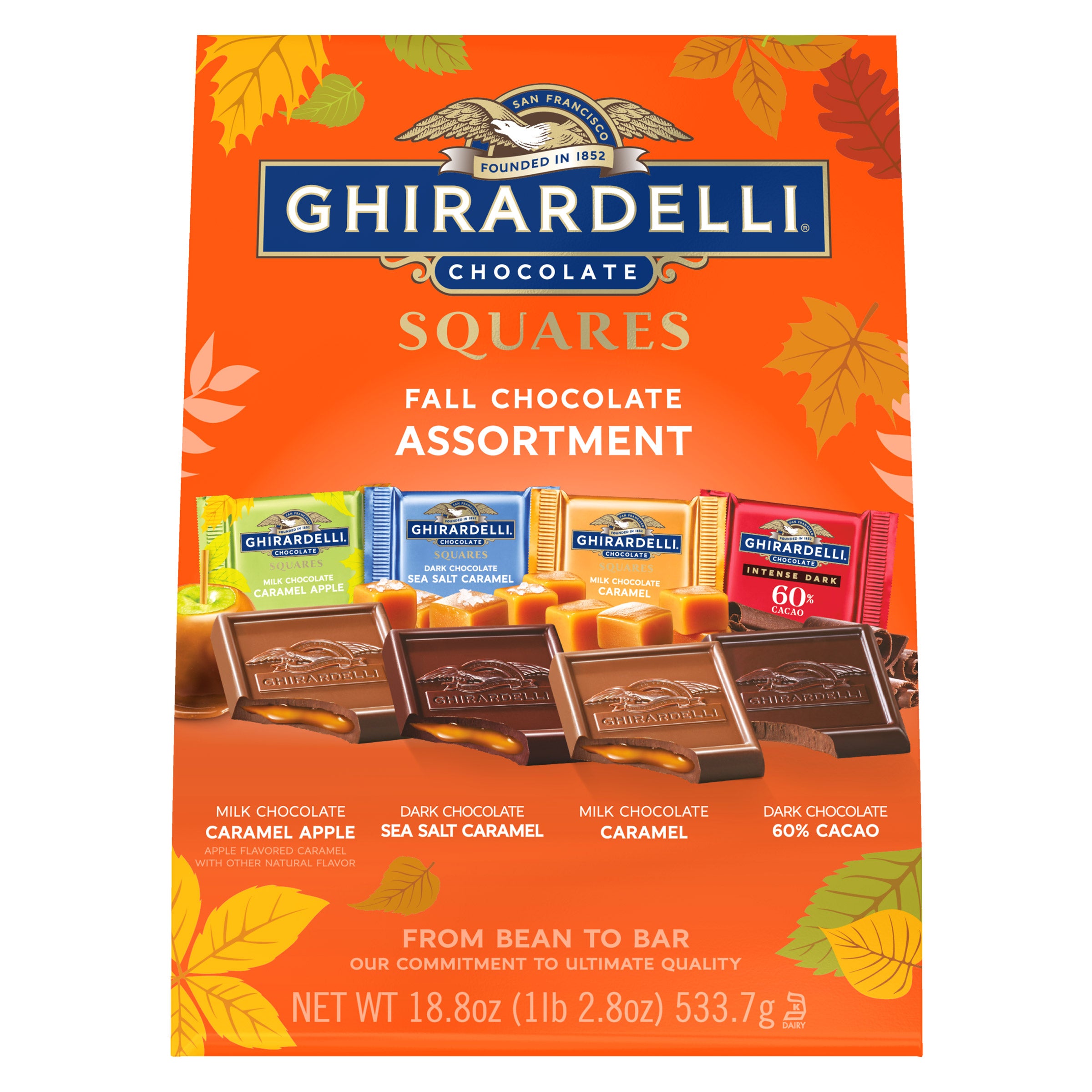 GHIRARDELLI FALL ASSORTMENT 18.8 OUNCES