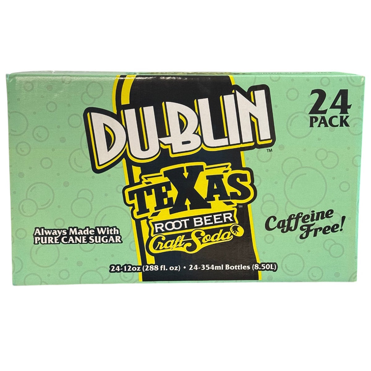 DUBLIN CRAFT SODA TEXAS ROOT BEER 24 / 12 OZ