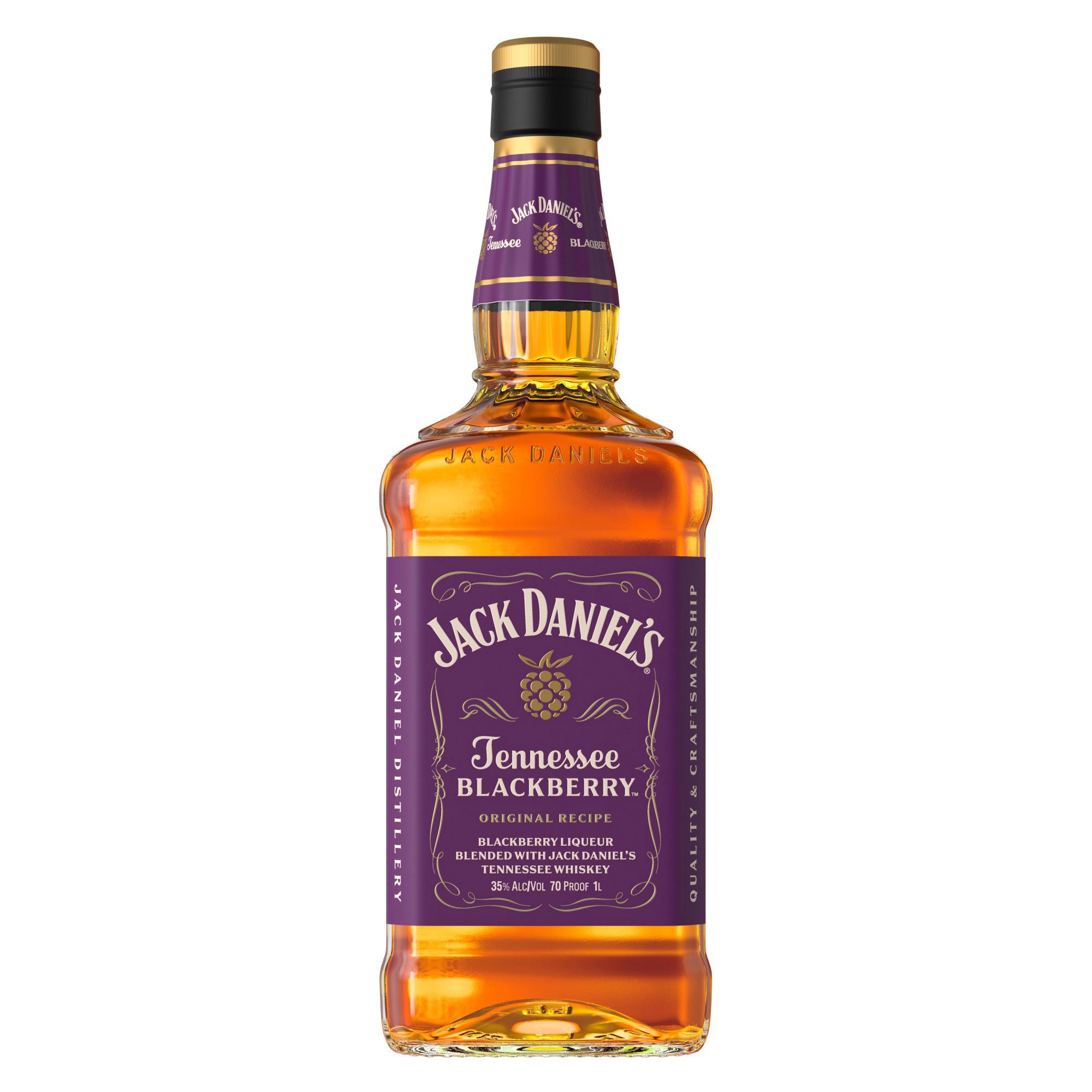 JACK DANIEL'S BLACKBERRY WHISKEY TENNESSEE 1.0L
