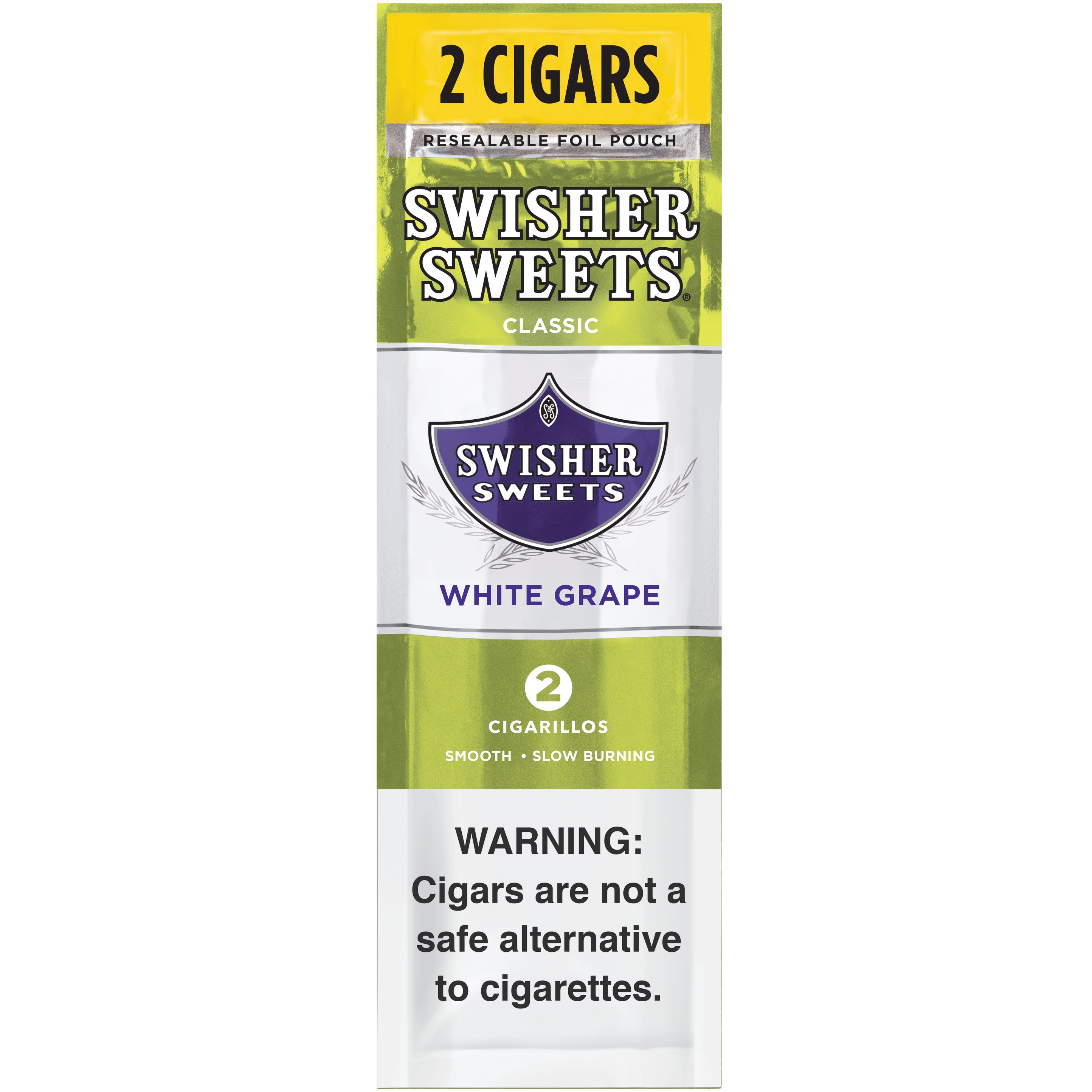 SWISHER SWEETS WHITE GRAPE CIGARILLOS 30/2CT SAVE ON 2 POUCH