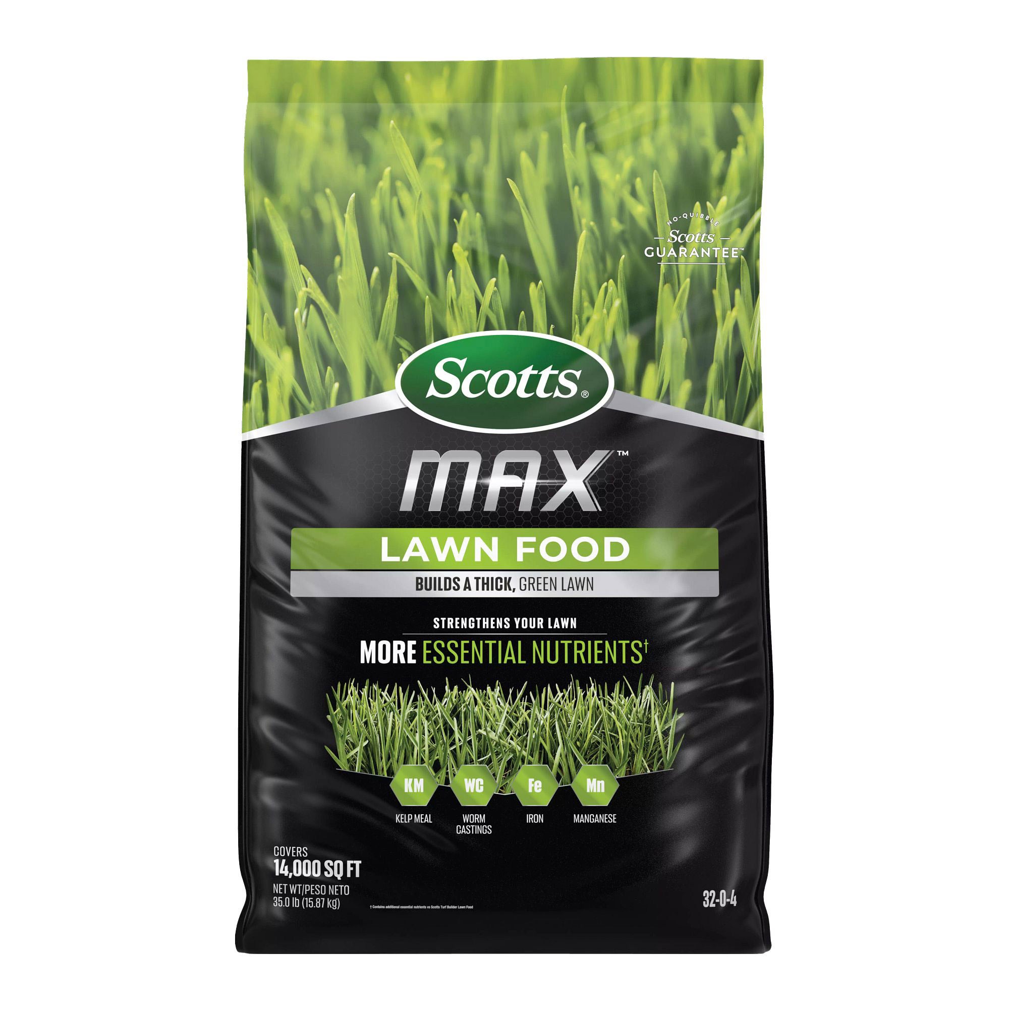 SCOTTS MAX LAWN FOOD 14K SQ FT