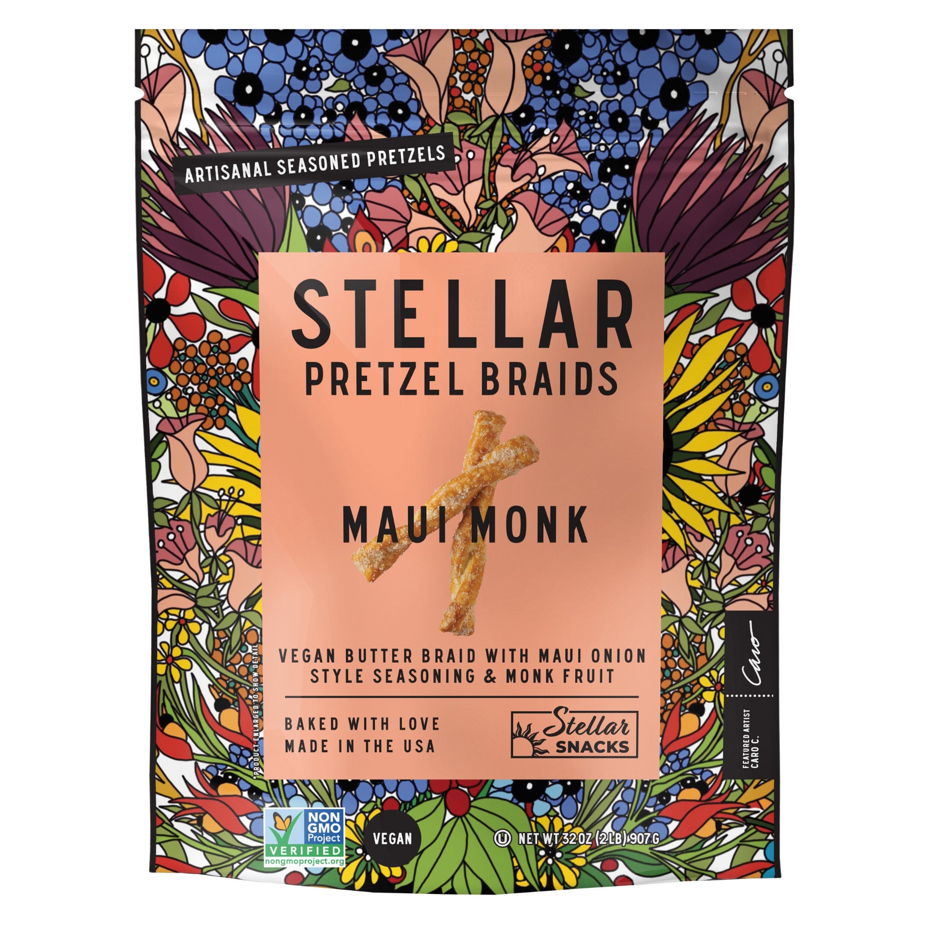 STELLAR MAUI MONK PRETZEL 32 OZ - Image 1