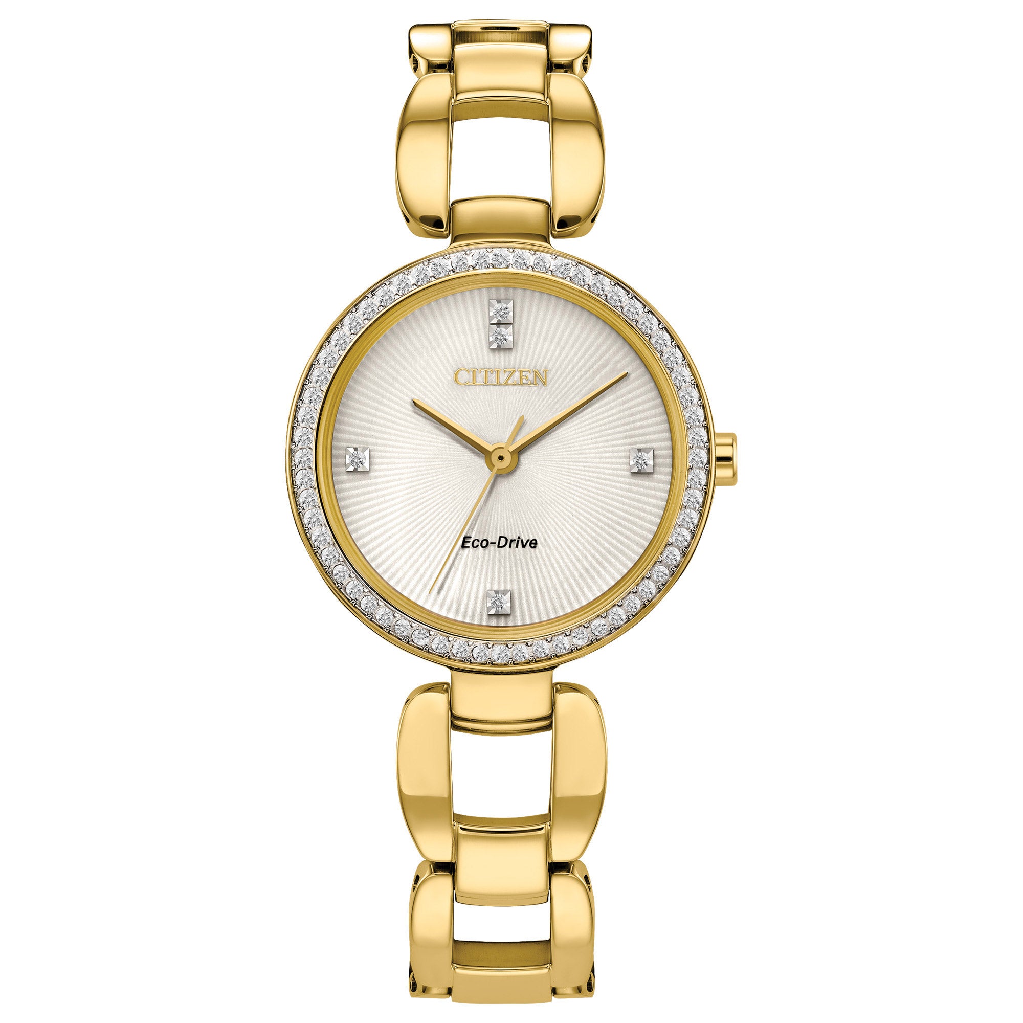 CITIZEN CLASSIC WHITE DIAL LADIES QUARTZ WATCH - Image 1