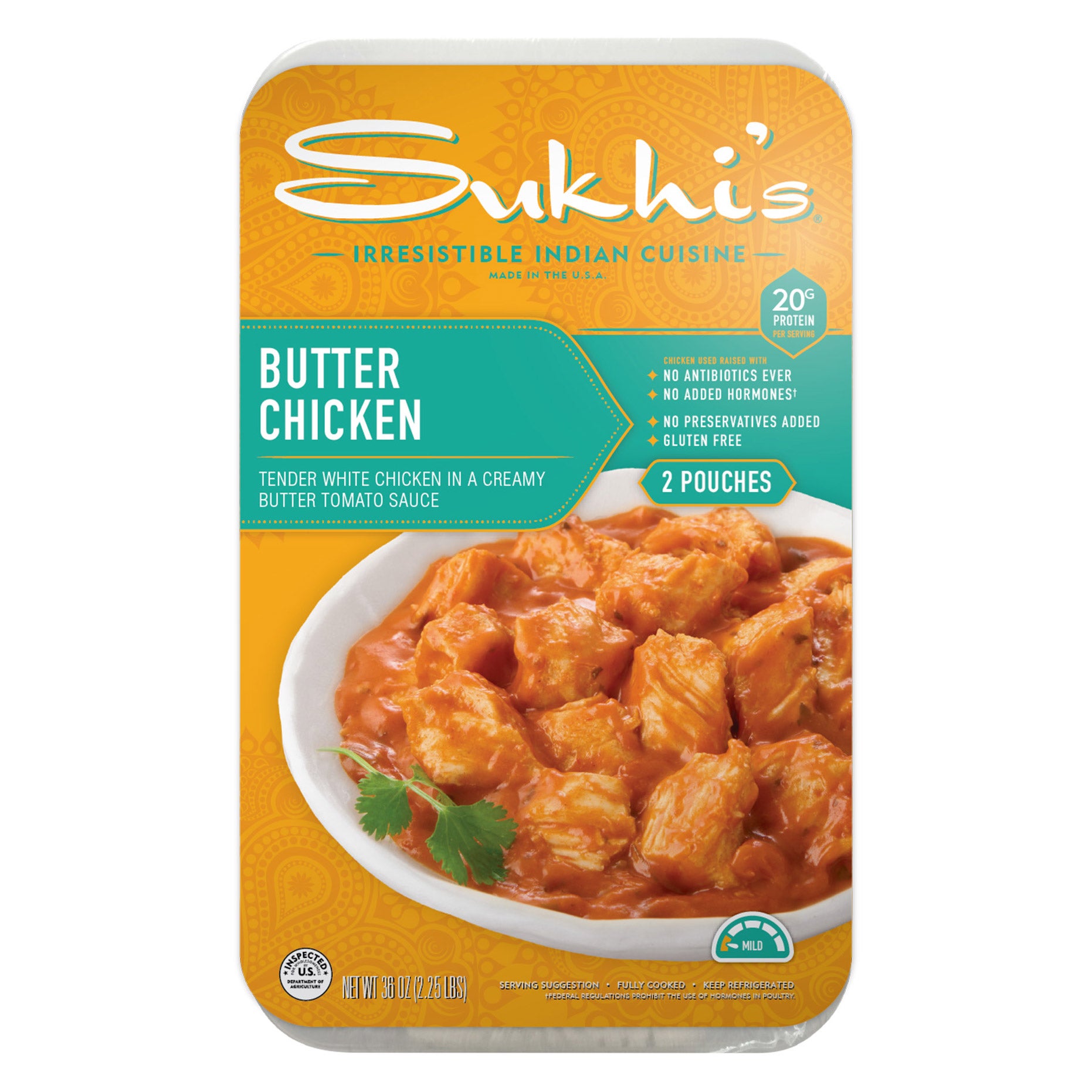 SUKHI'S ABF BUTTER CHICKEN 36 OZ