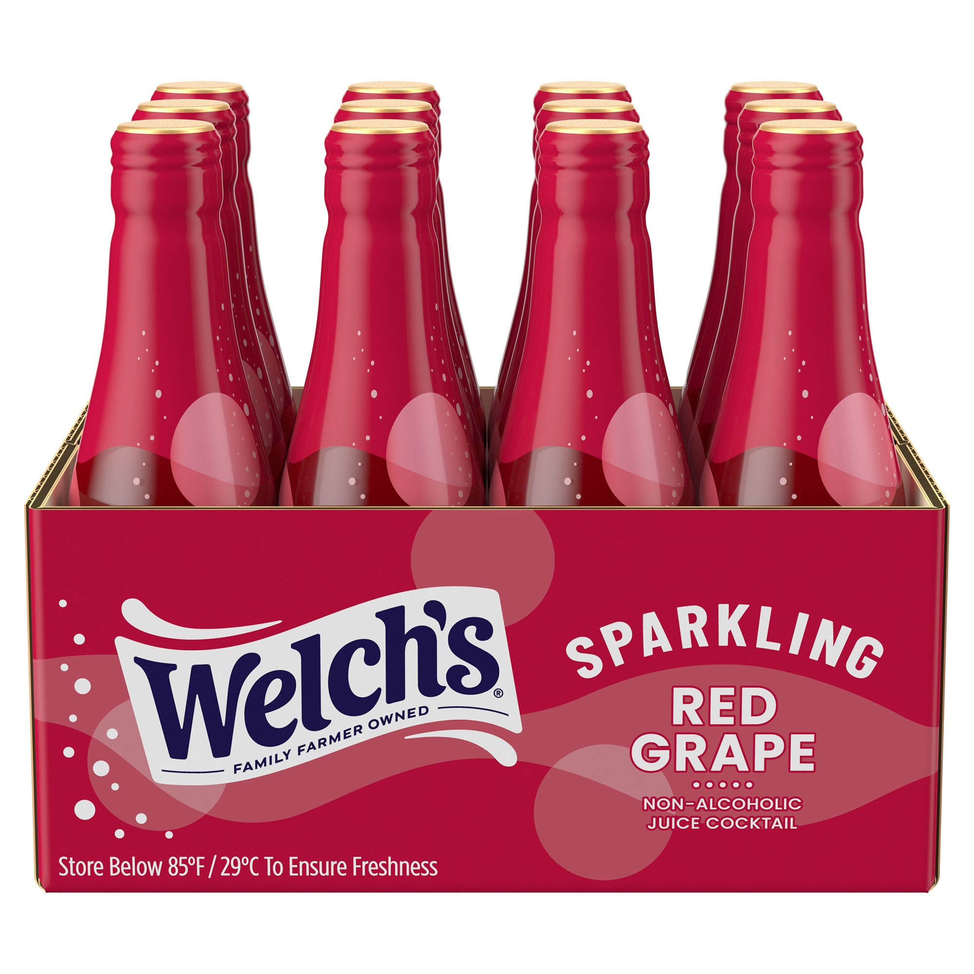 WELCH'S SPARKLING WHITE GRAPE 12/8.4 FL OZ