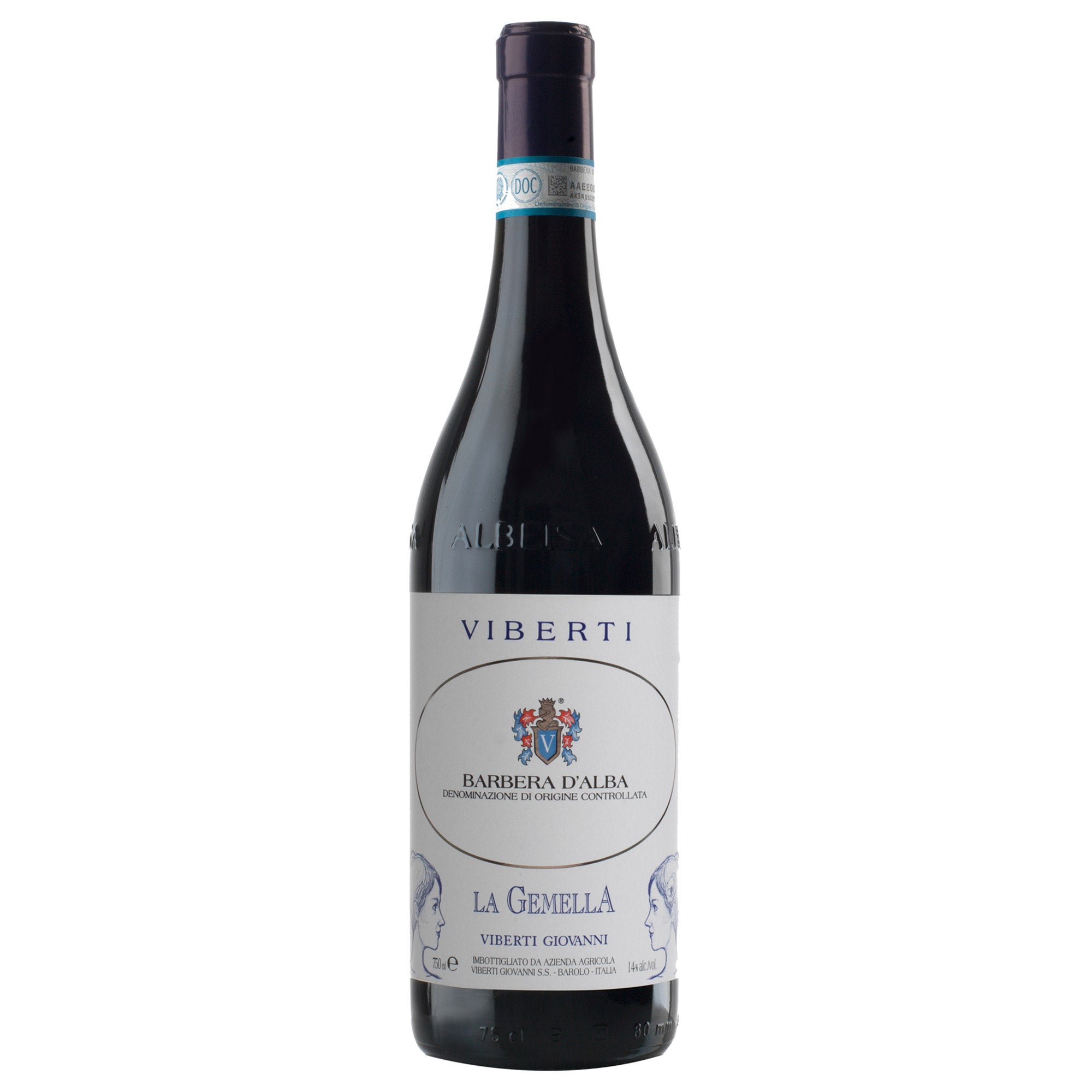 VIBERTI LA GEMELLA BARBERA D'ALBA ITALY 750ML