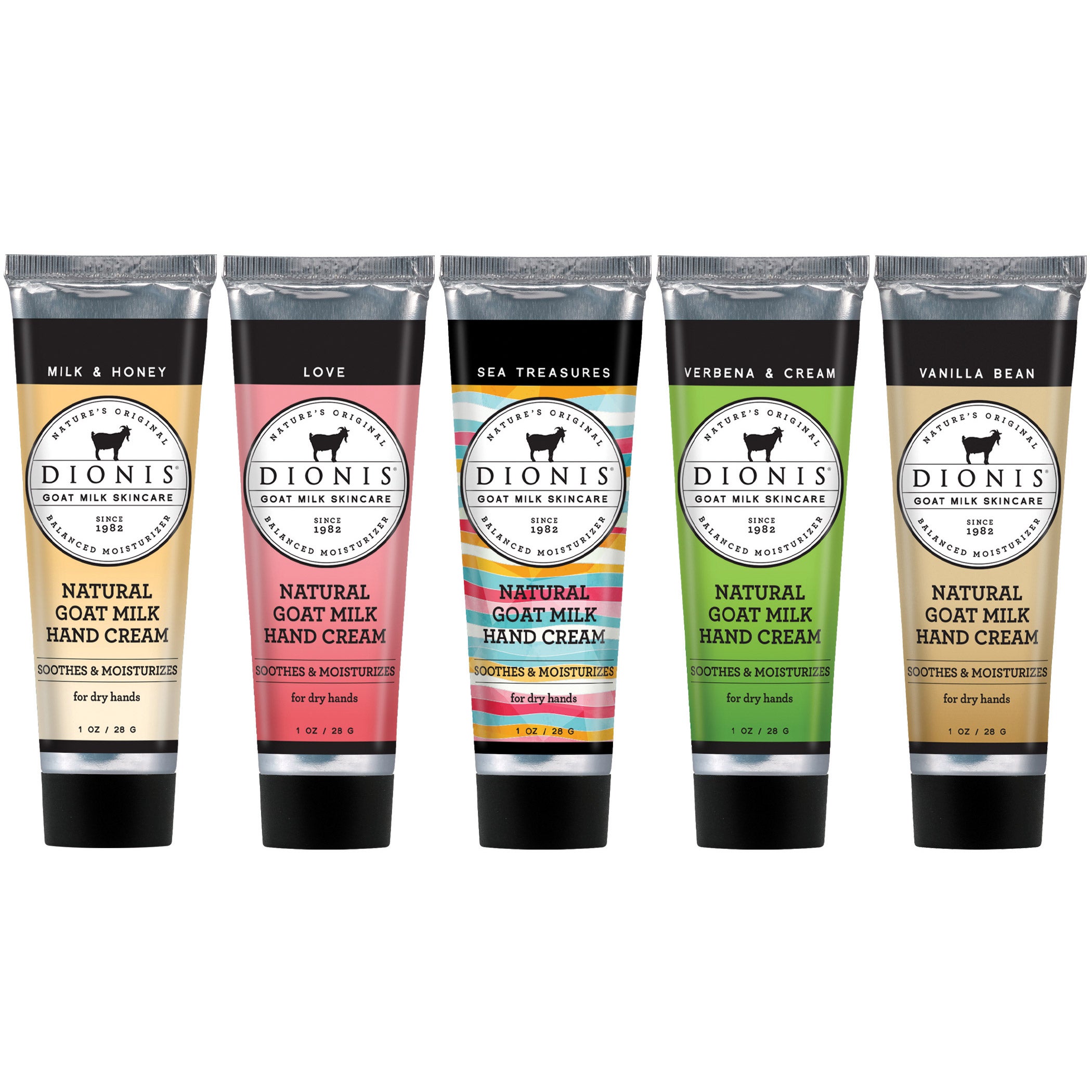 DIONIS GOAT MILK HAND CREAM 5 COUNT, 1 OZ EACH