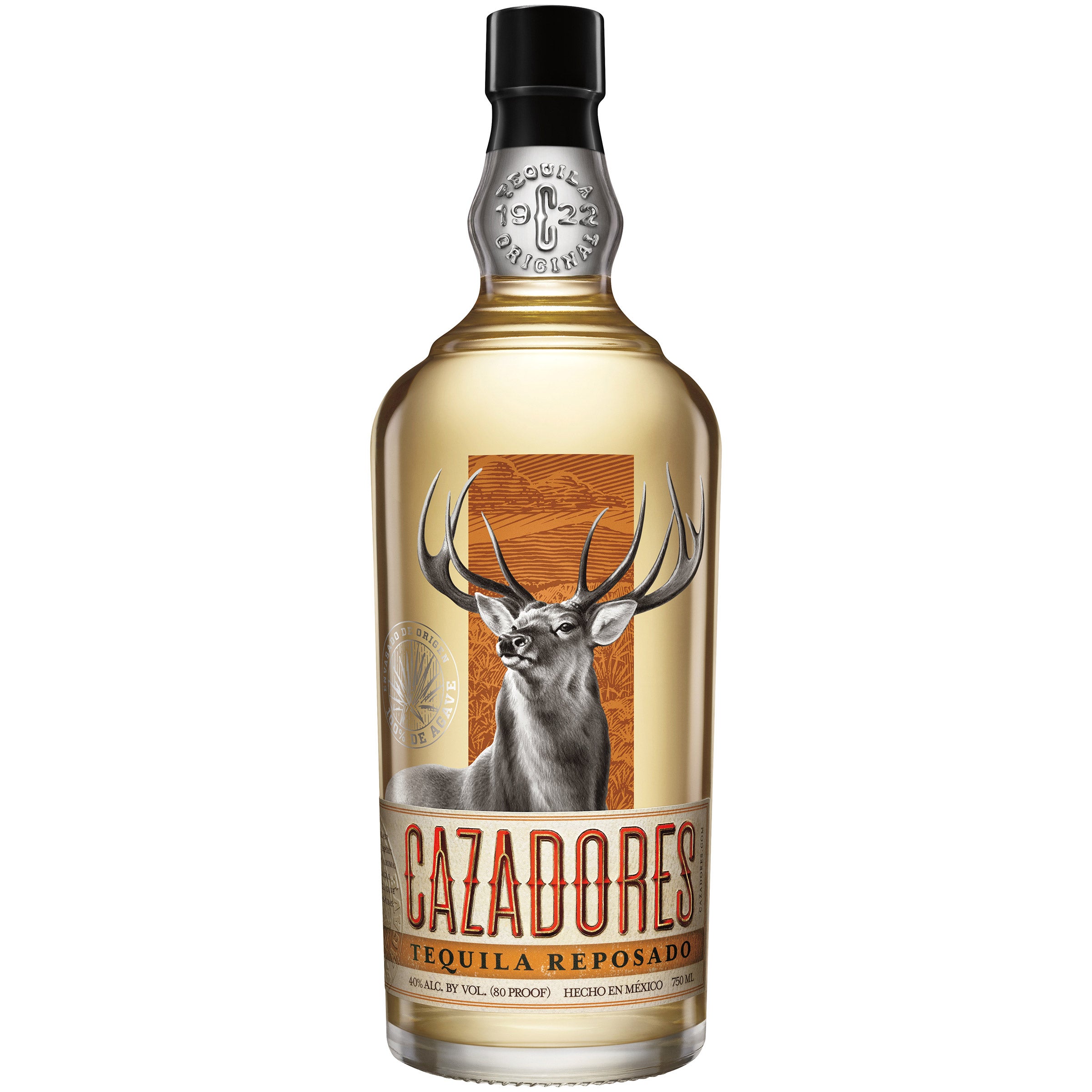 CAZADORE REPOSADO TEQUILA MEXICO 750 ML