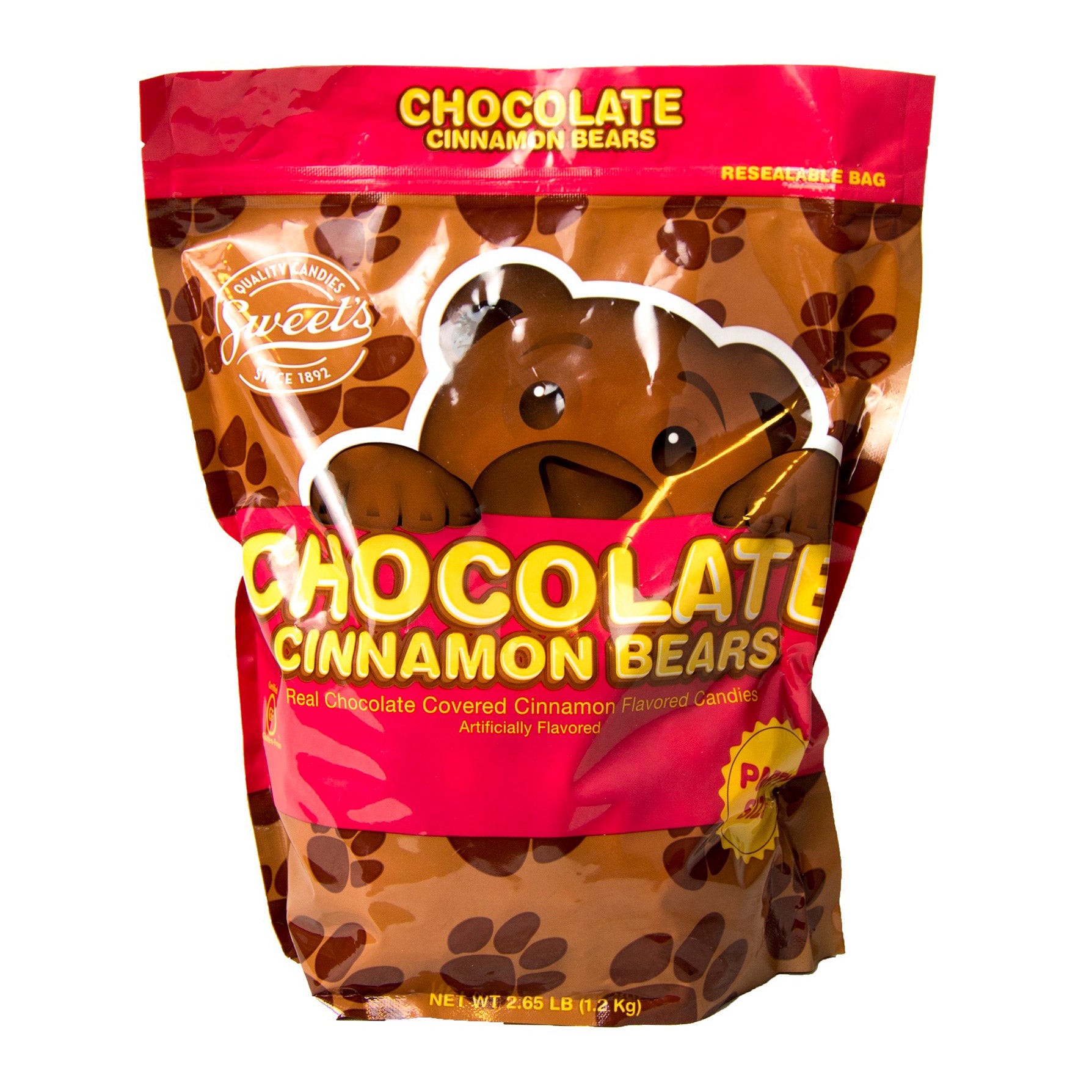 SWEET'S CHOCOLATE CINNAMON BEARS 2.65 LBS /42.4 OZ