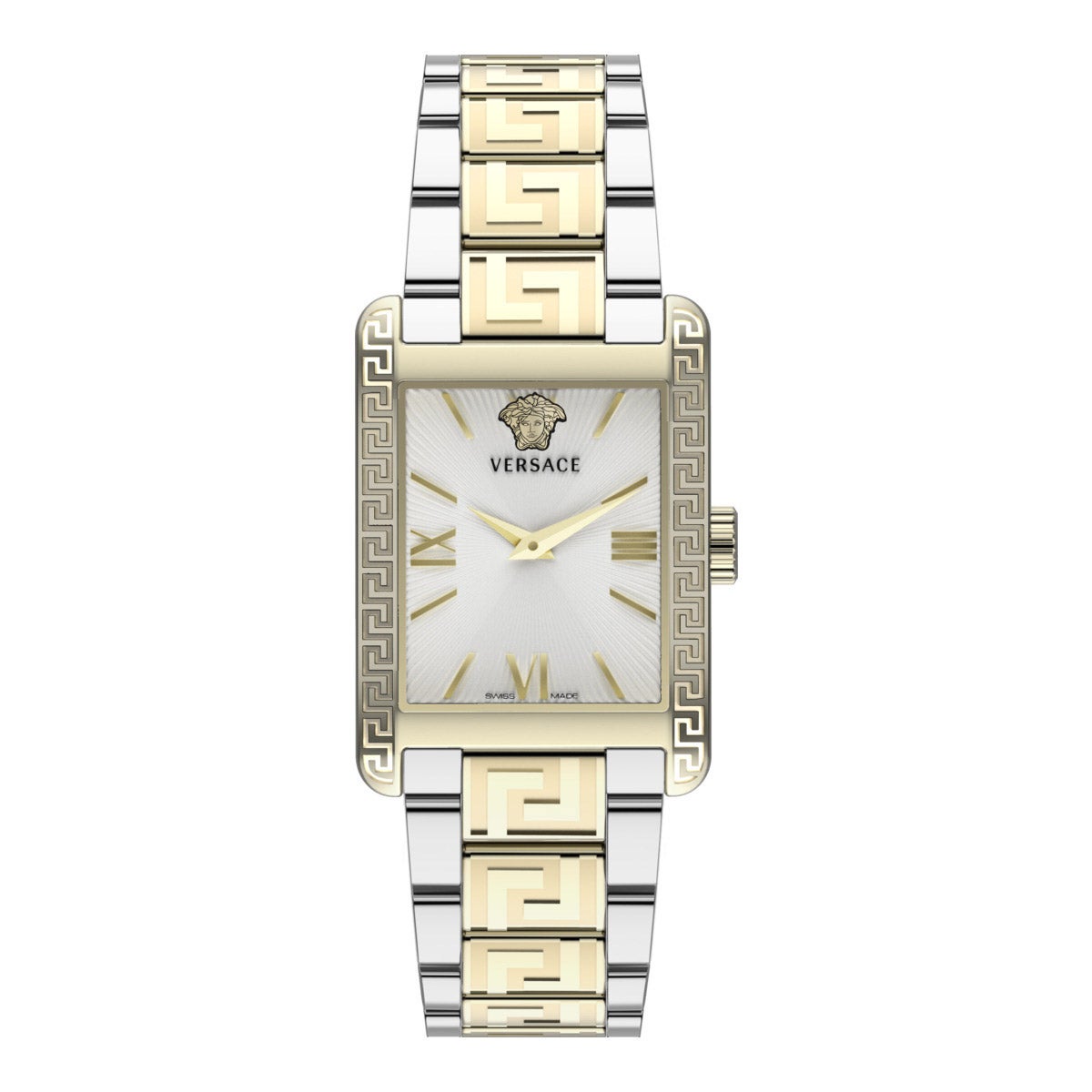 VERSACE TONNEAU STAINLESS STEEL QUARTZ LADIES WATCH