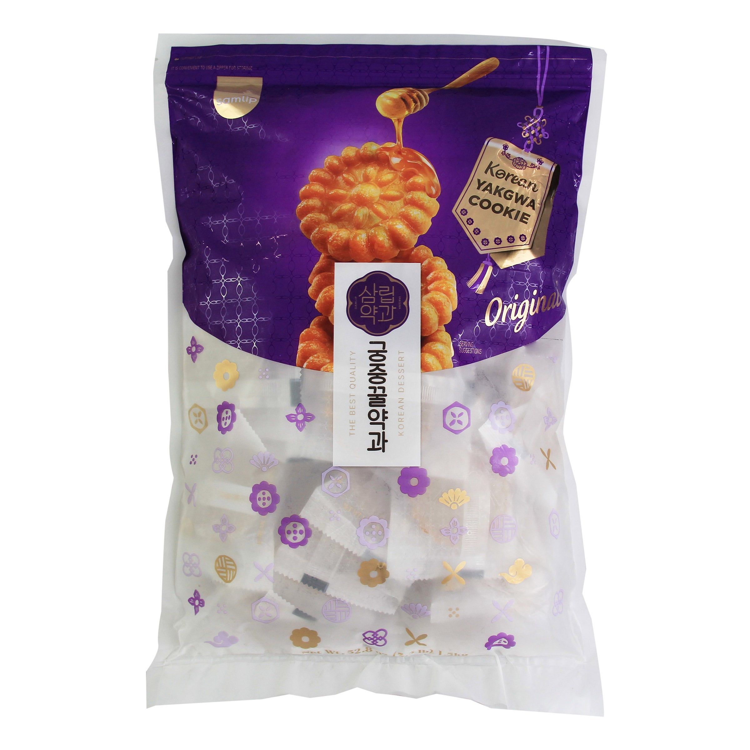 KOREAN YAKGWA HONEY COOKIES 52.9 OUNCE BAG