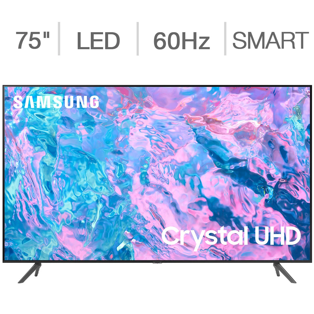SAMSUNG 75CU7000D 75¨ CLASS (74.5¨DIAG) 4K UHD LED LCD TV