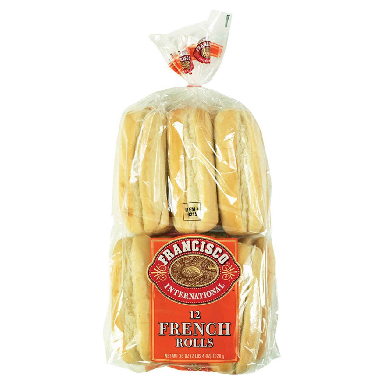 FRANCISCO 6¨ FRENCH ROLLS 12 CT