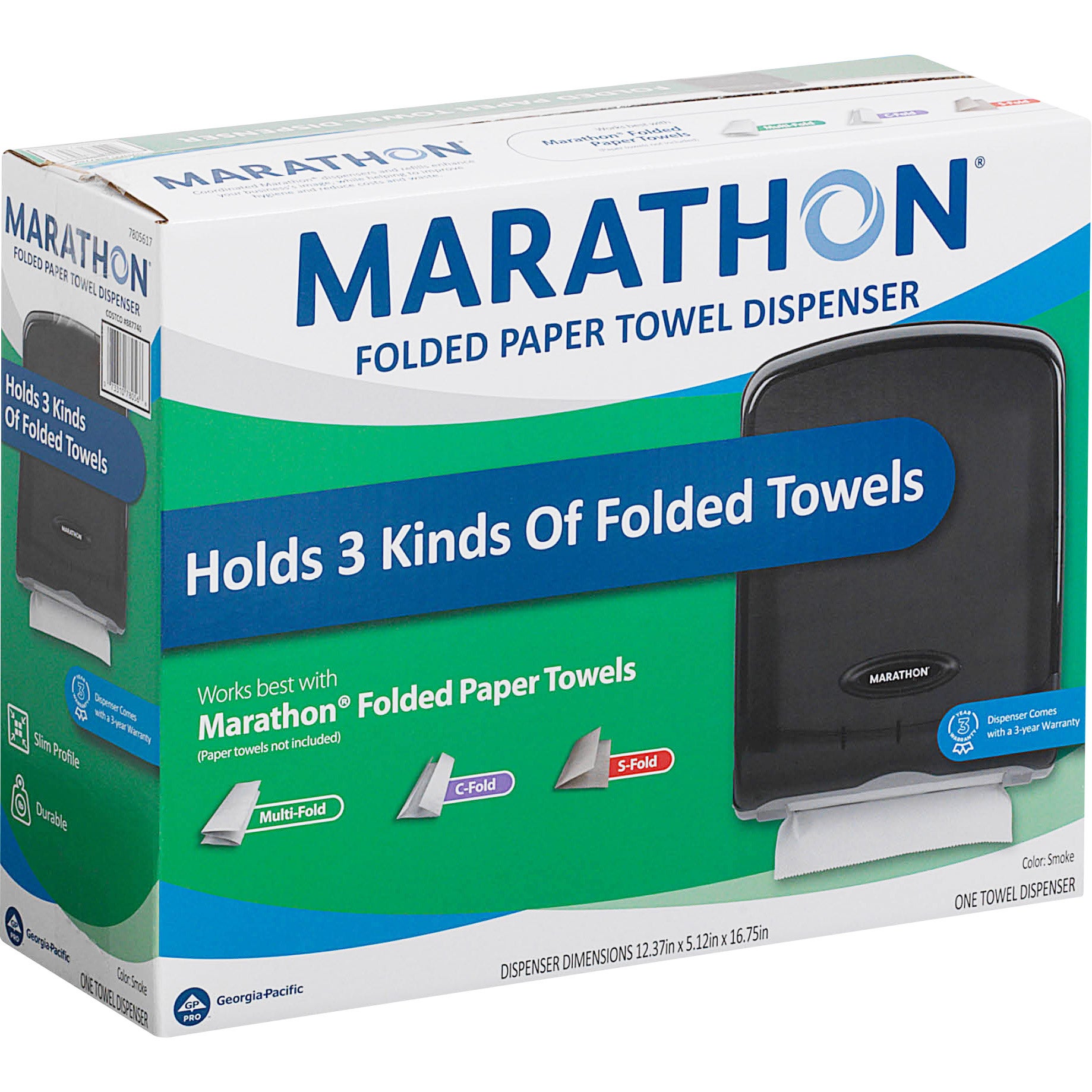 MARATHON COMBO FOLD DISPENSER EACH - Image 1