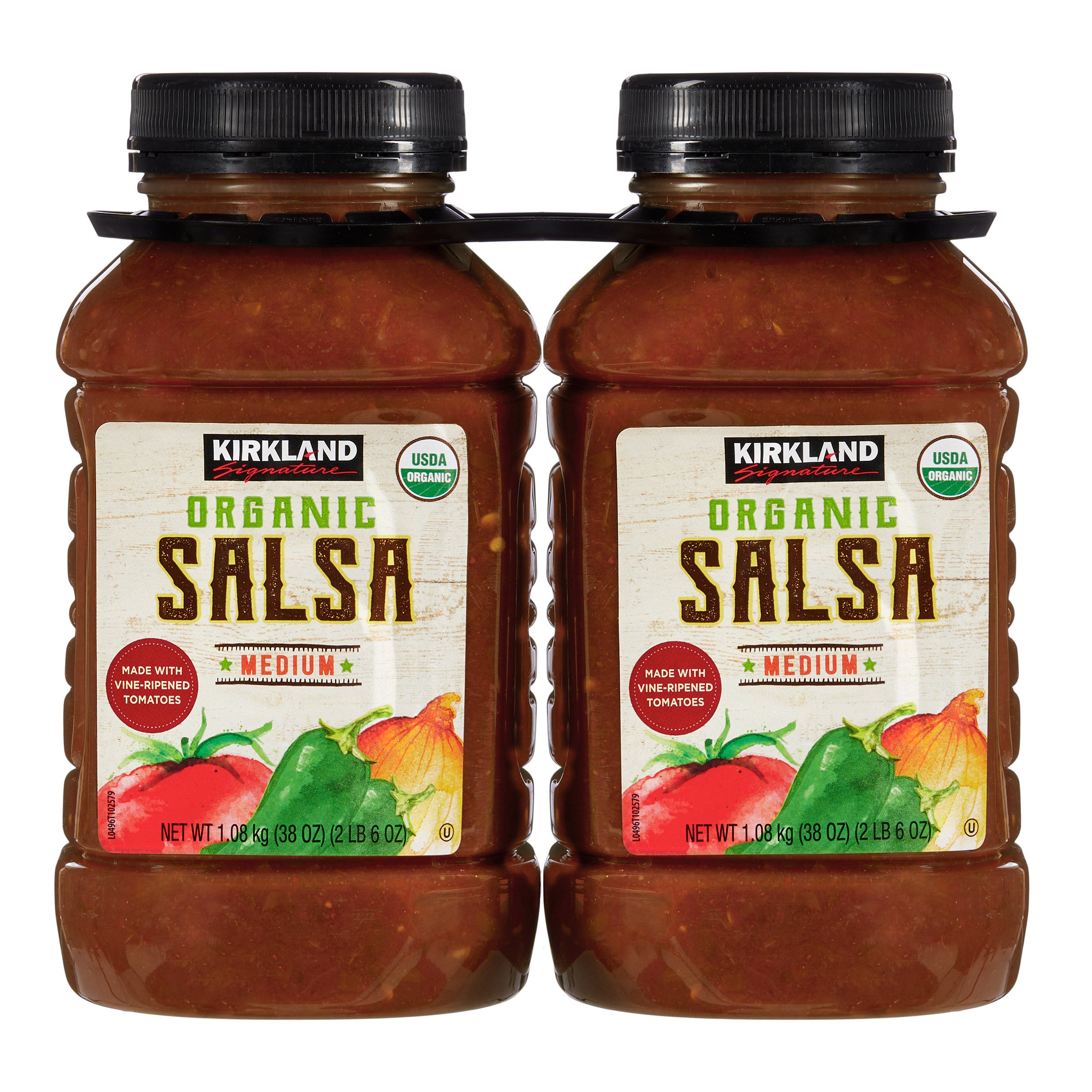 KIRKLAND SIGNATURE ORGANIC SALSA 2/38 OZ - Image 1