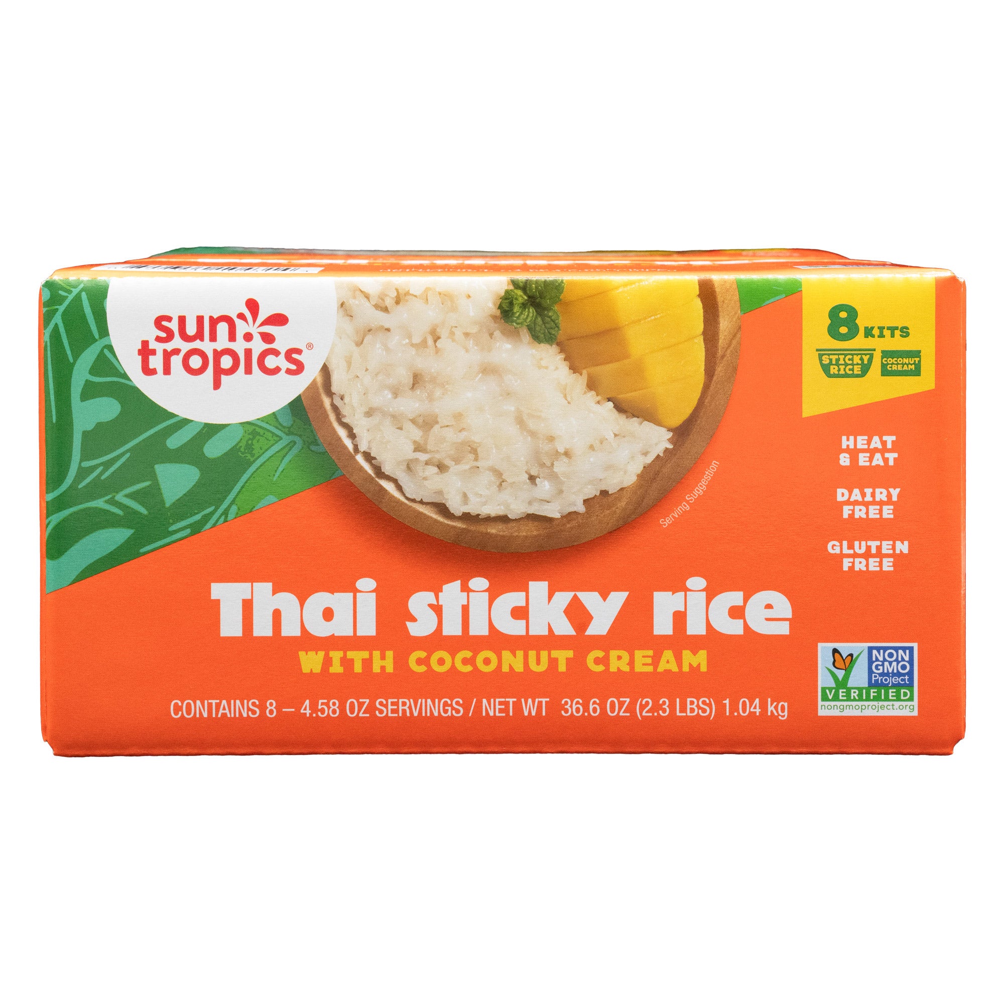 SUN TROPICS THAI STICKY RICE 8 PACK 4.58 OUNCE EACH