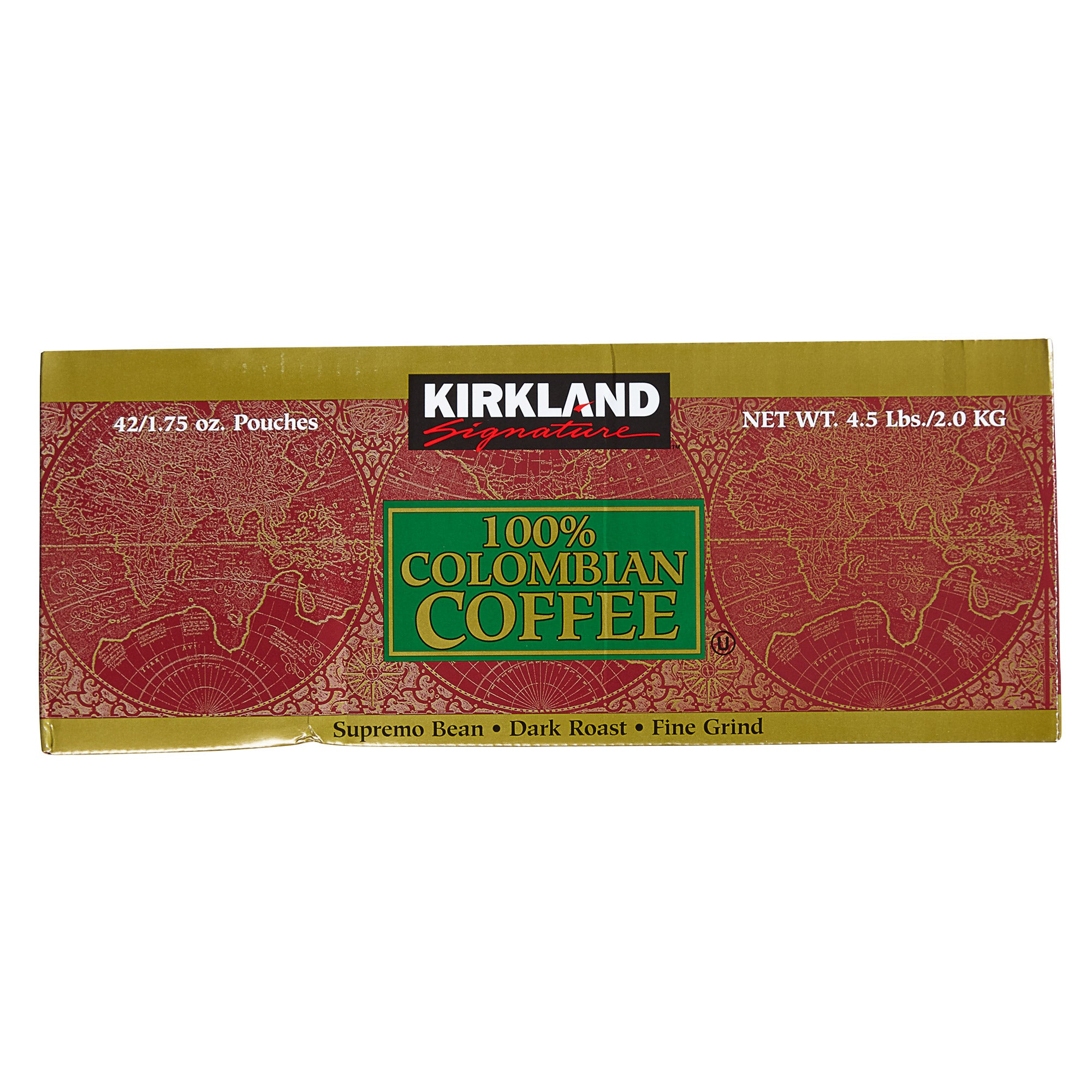 KIRKLAND SIGNATURE COLOMBIAN FRAC PACKS 42/ 1.75 OZ POUCHES