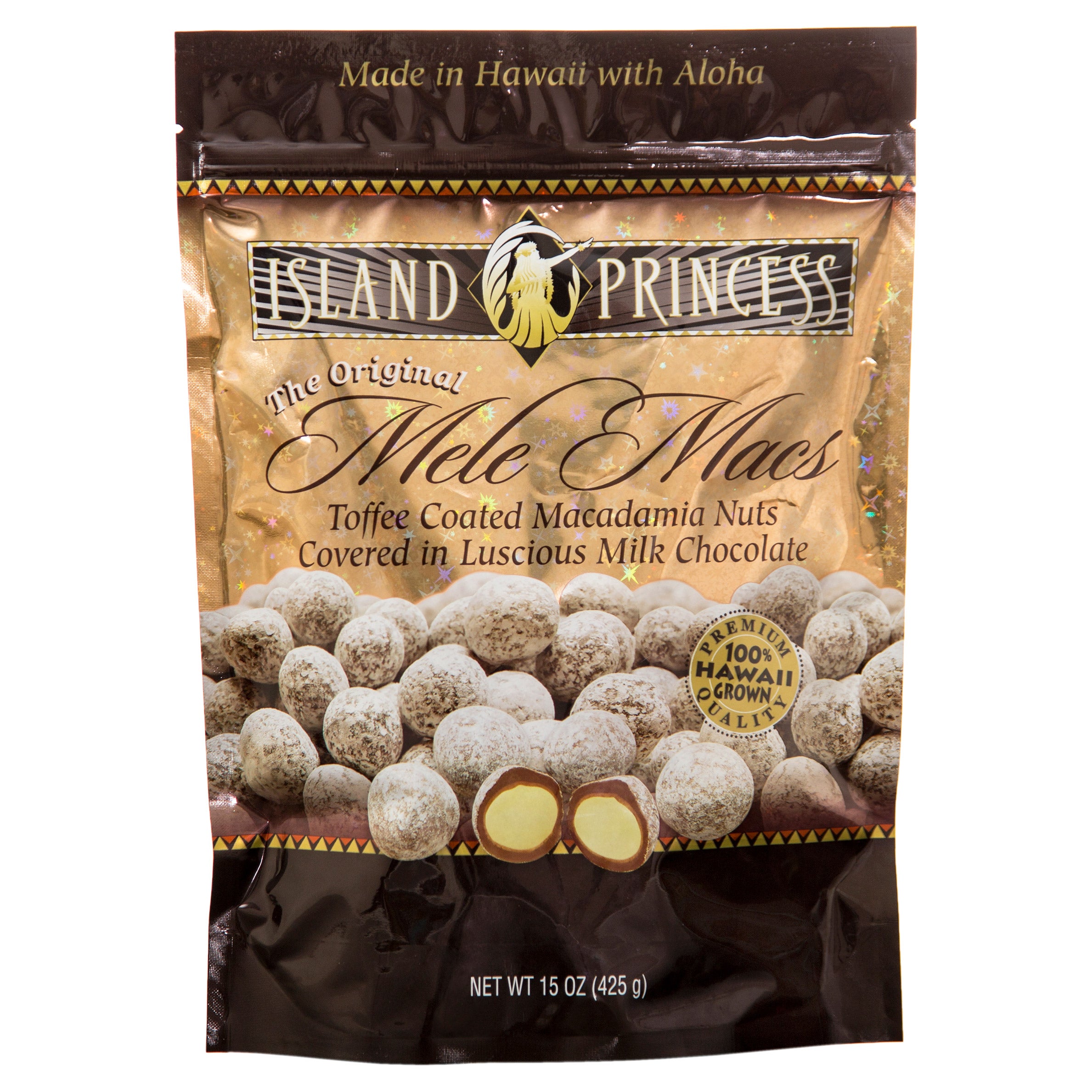 ISLAND PRINCESS MELE MACS POUCH 15 OZ